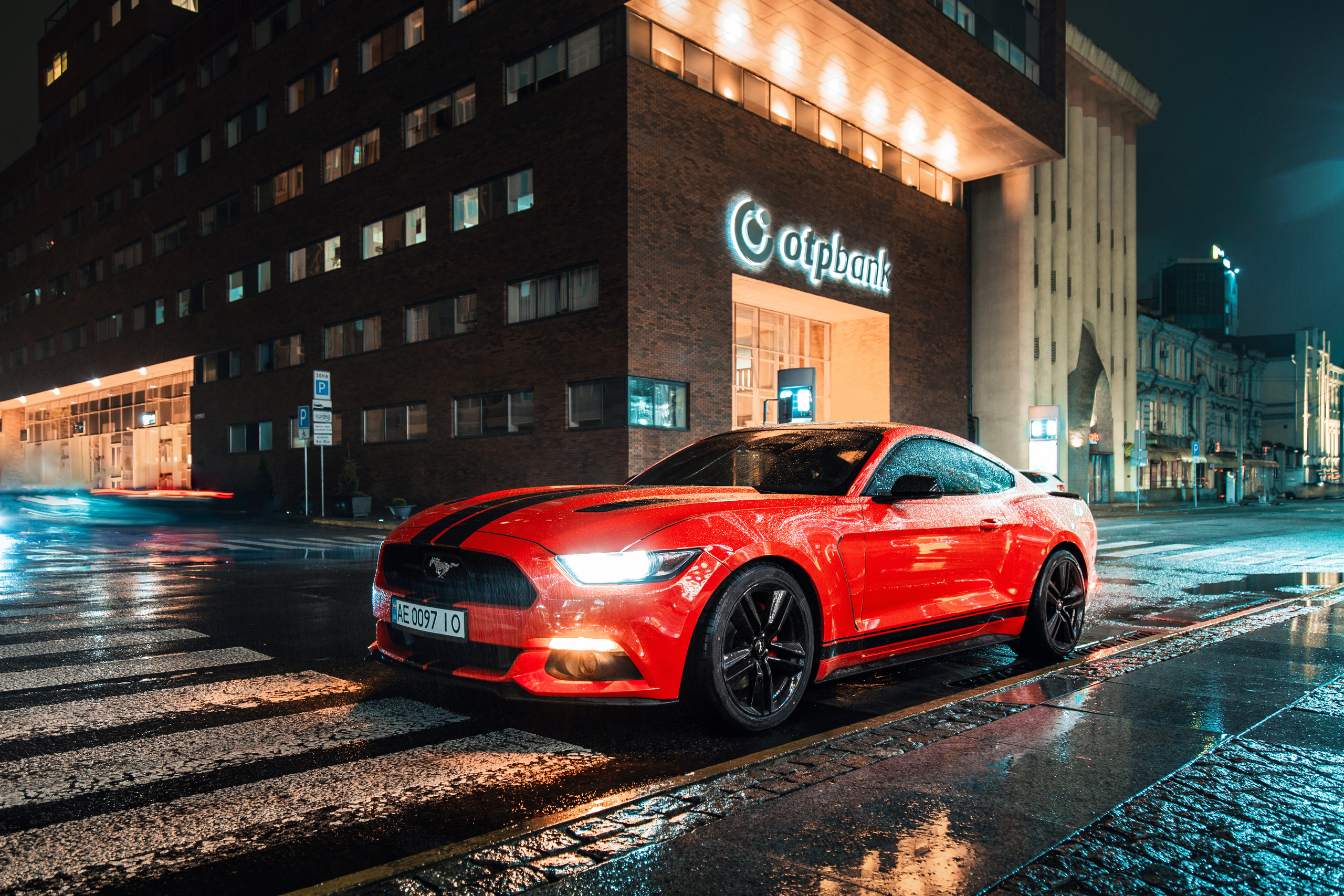 Ford Mustang. Photographer in Paris — Vitalii Motruk