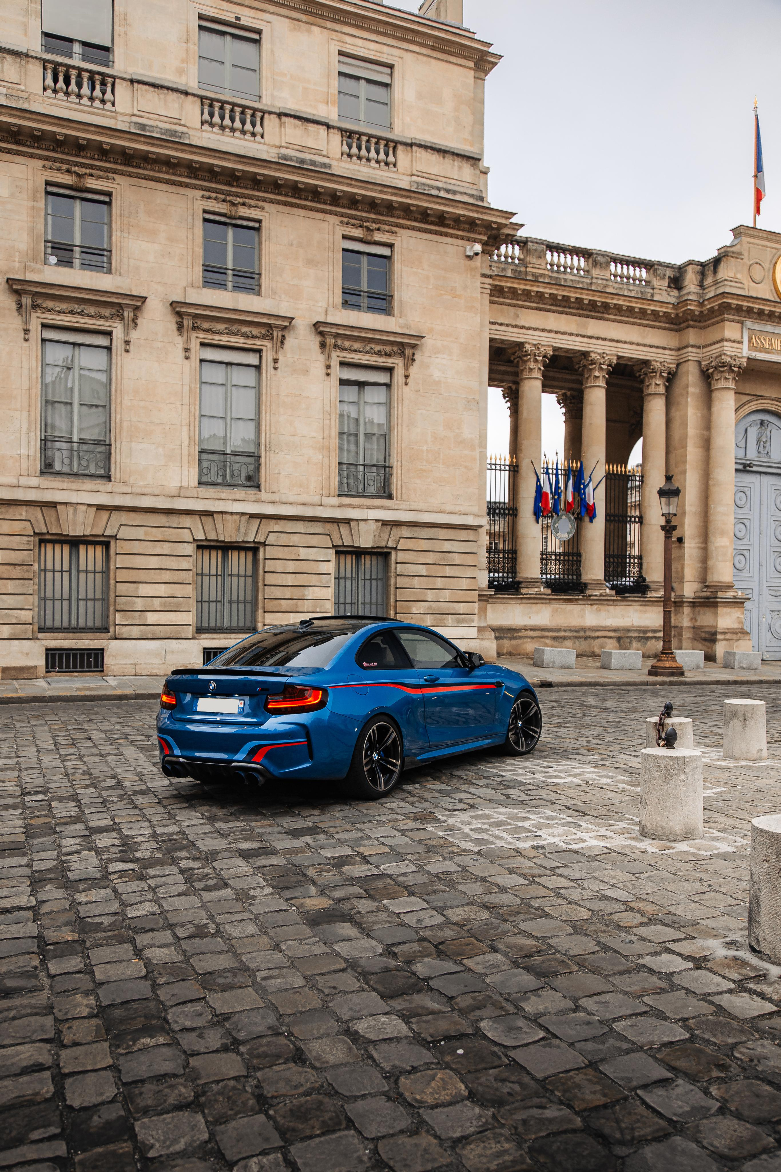BMW M2. Photographe de voitures à Paris — Vitalii Motruk