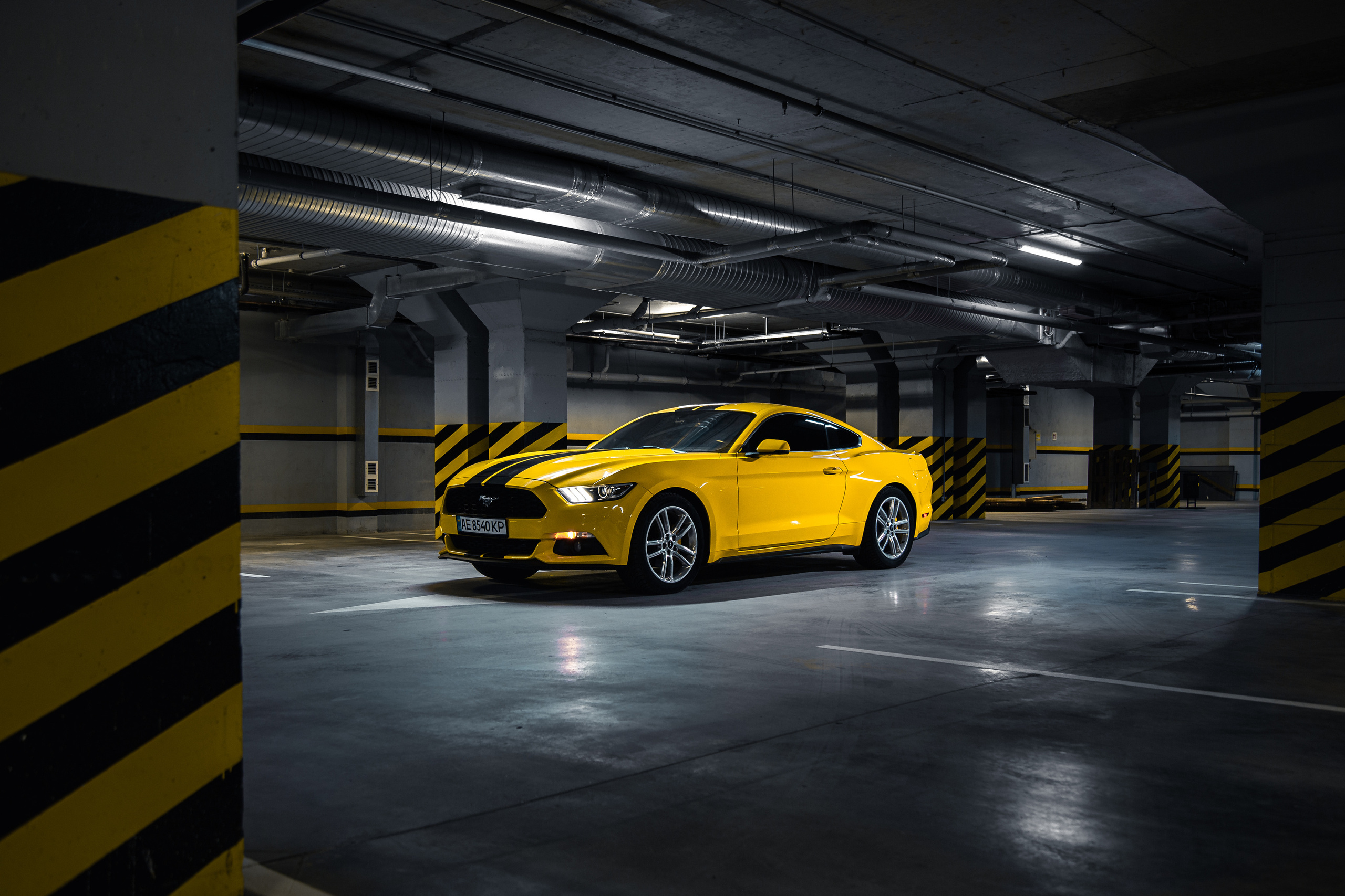Ford Mustang. Photographer in Paris — Vitalii Motruk
