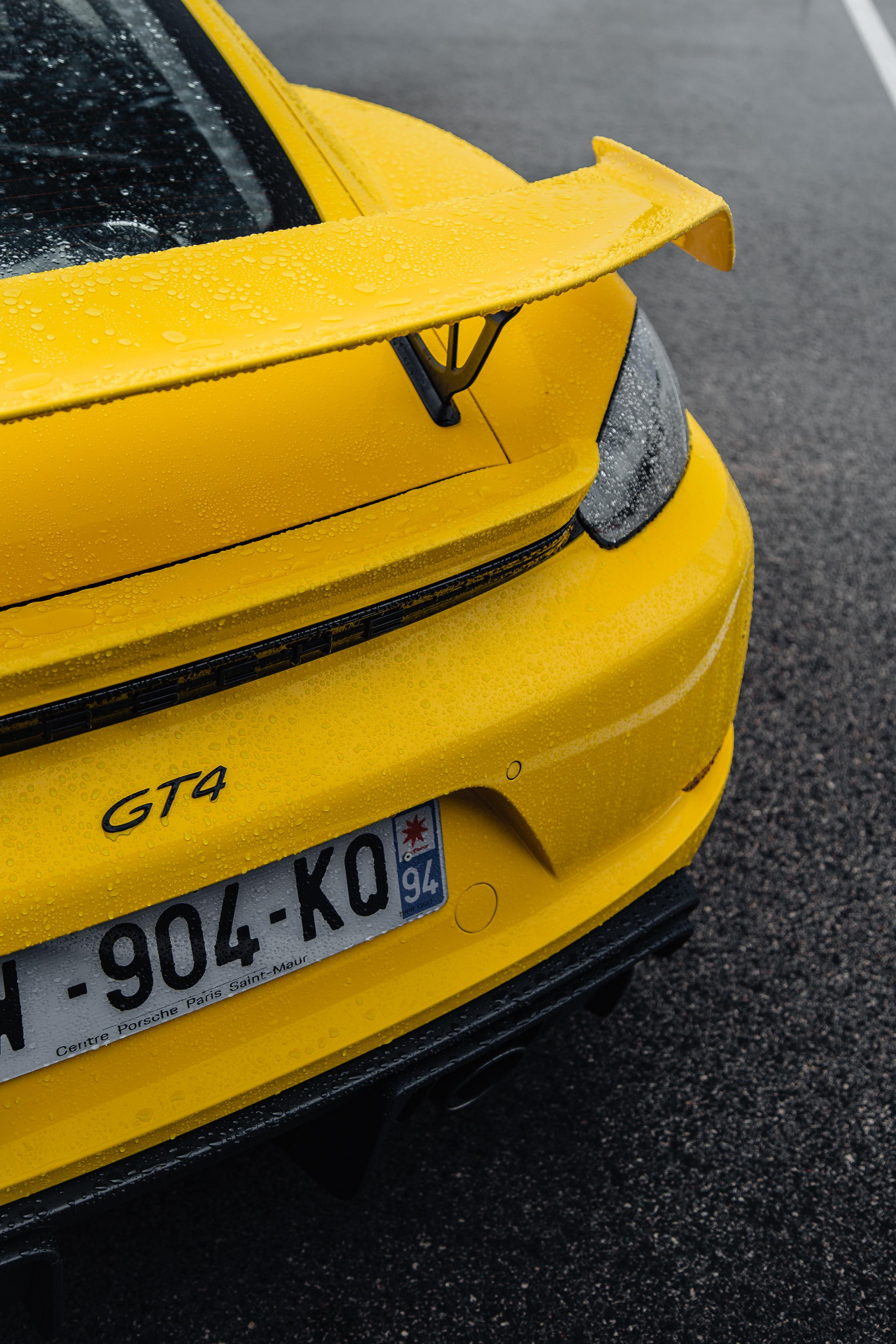 Porsche 718 GT4. Photographe de voitures à Paris — Vitalii Motruk