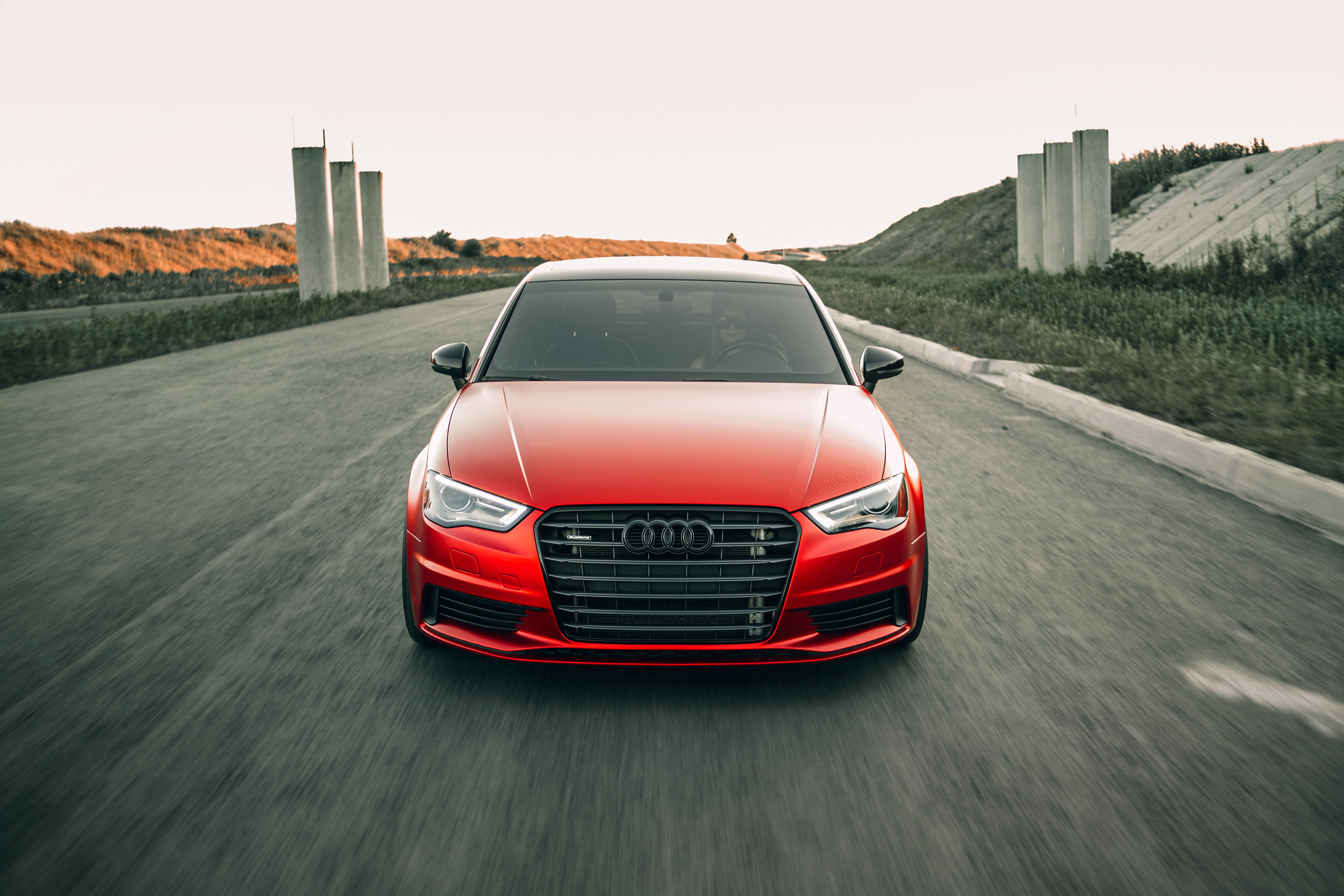 Audi A3. Photographe de voitures à Paris — Vitalii Motruk