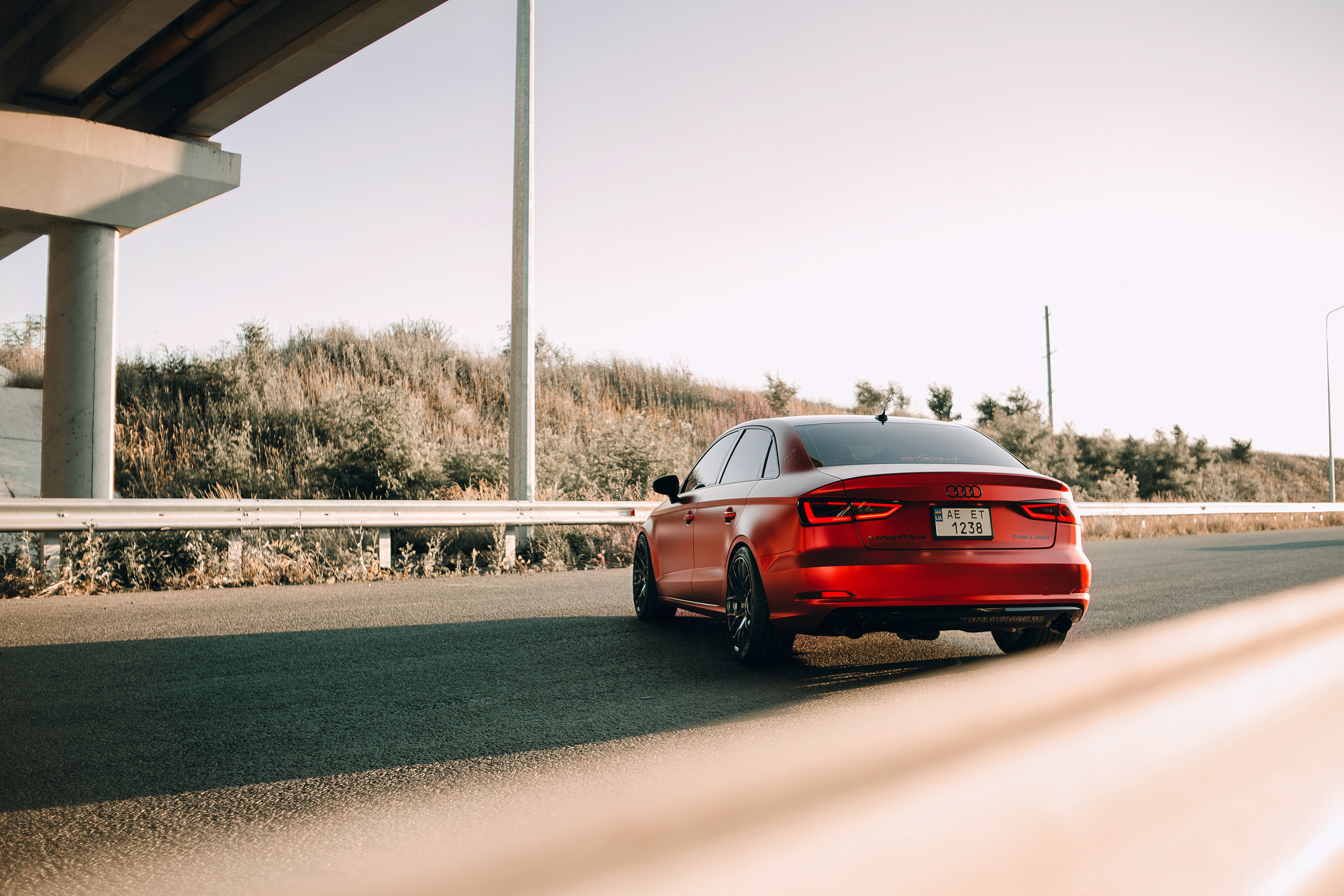 Audi A3. Photographe de voitures à Paris — Vitalii Motruk