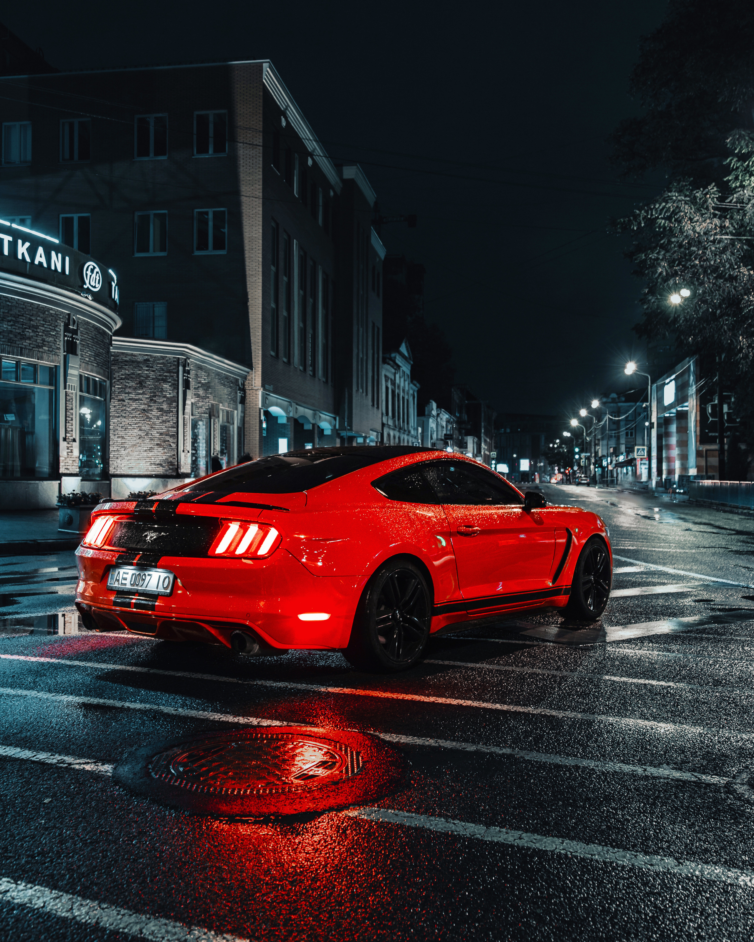 Ford Mustang. Photographer in Paris — Vitalii Motruk
