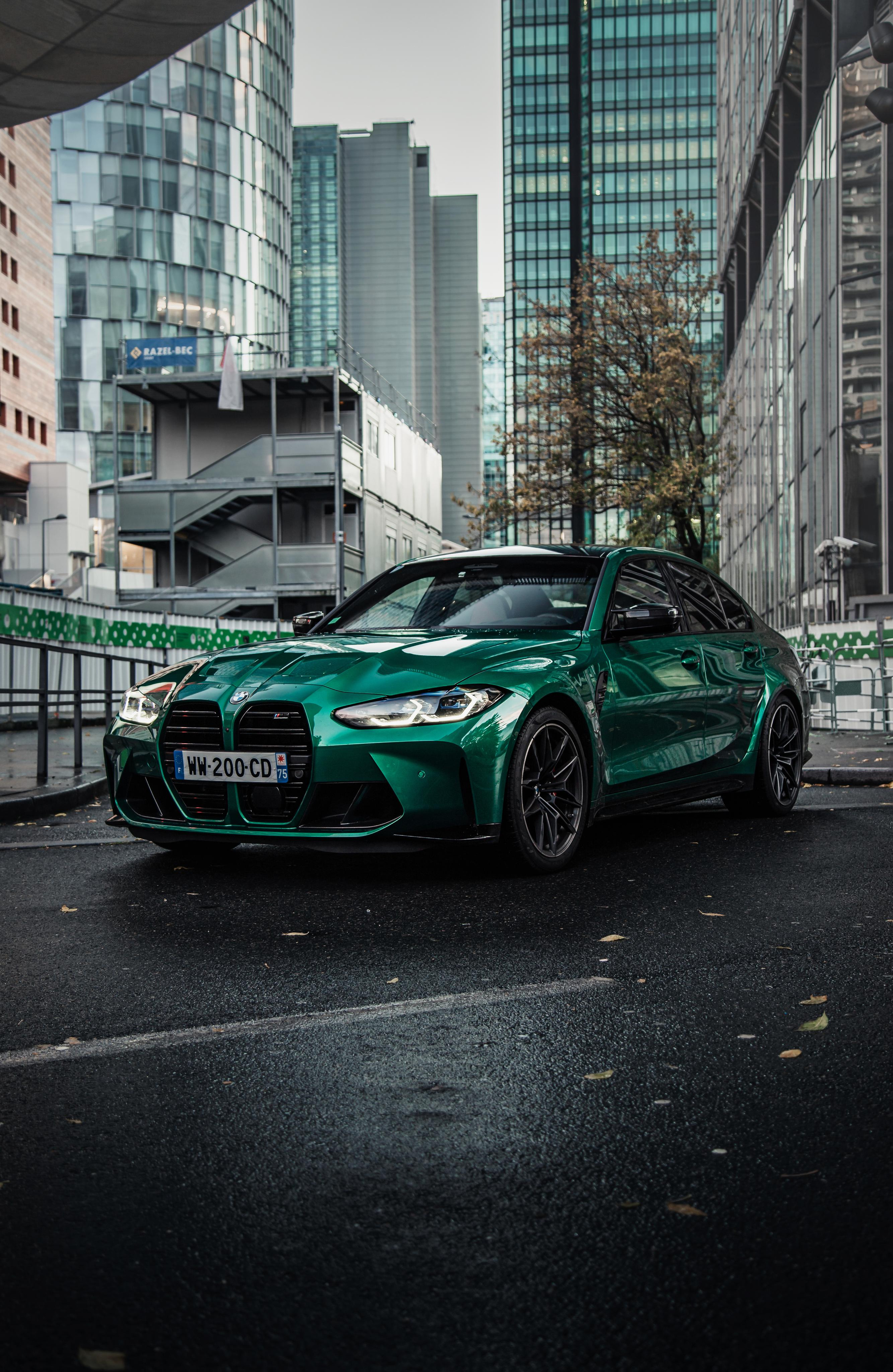 BMW M3 Competition. Photographe de voitures à Paris — Vitalii Motruk