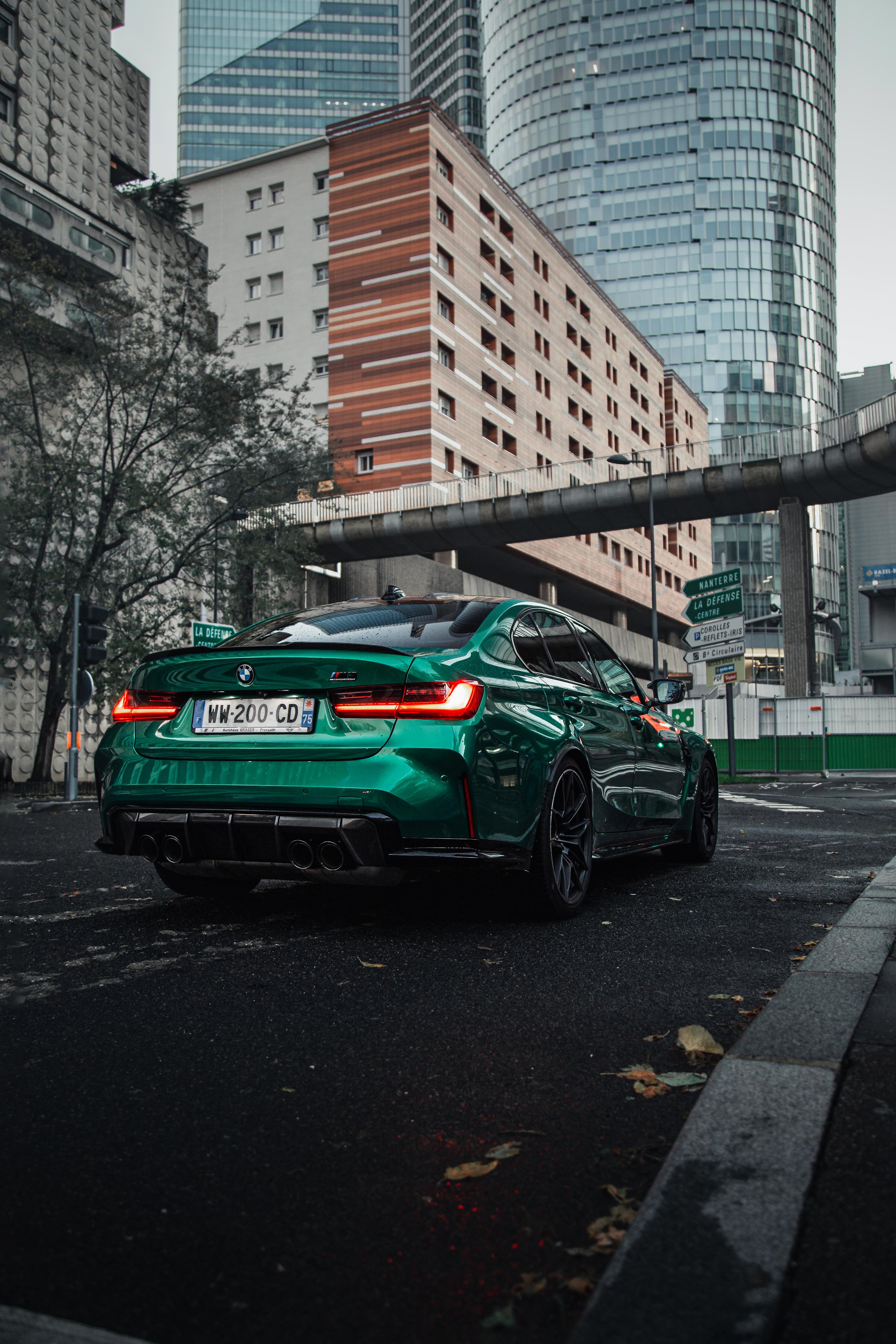 BMW M3 Competition. Photographe de voitures à Paris — Vitalii Motruk