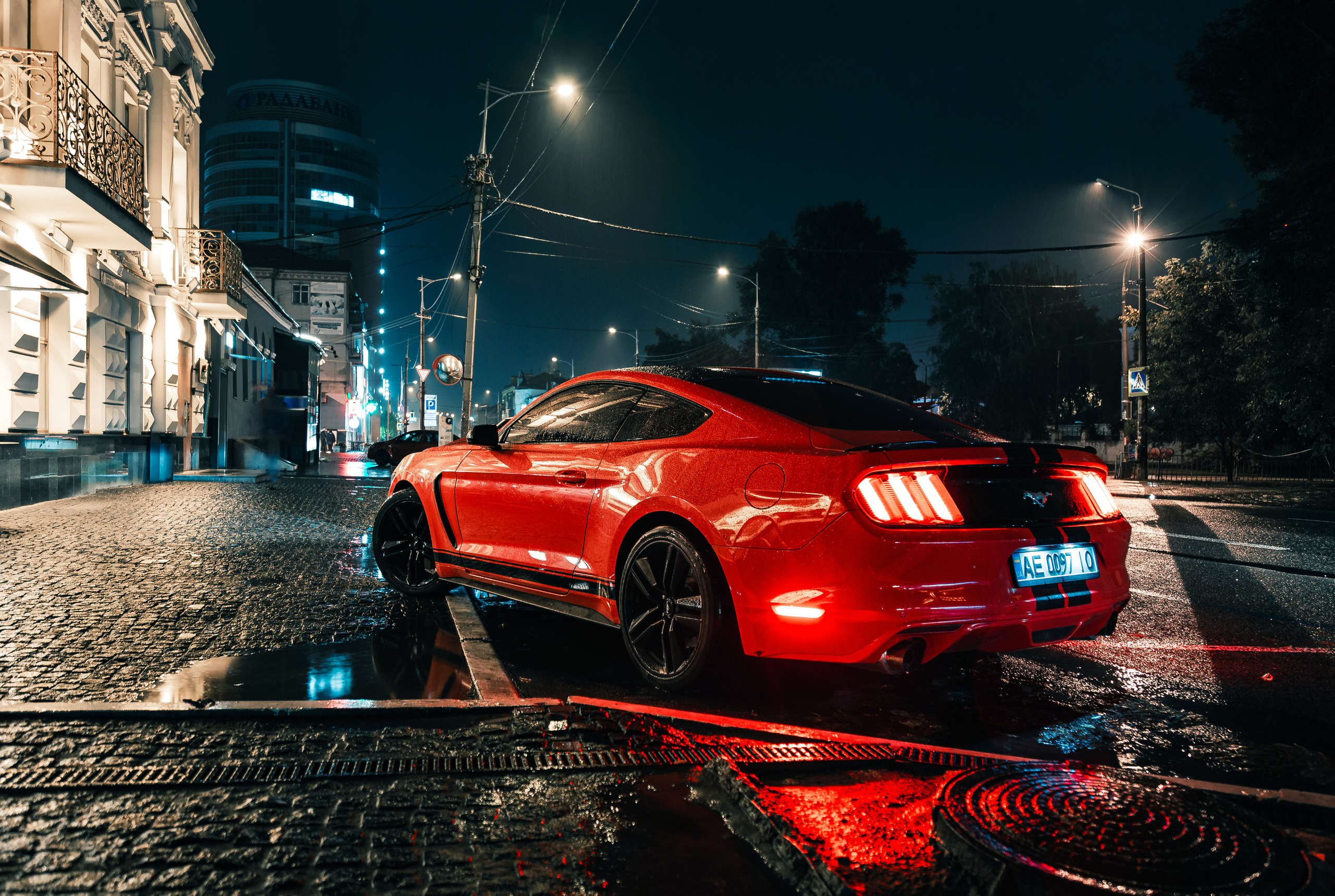 Ford Mustang. Photographer in Paris — Vitalii Motruk