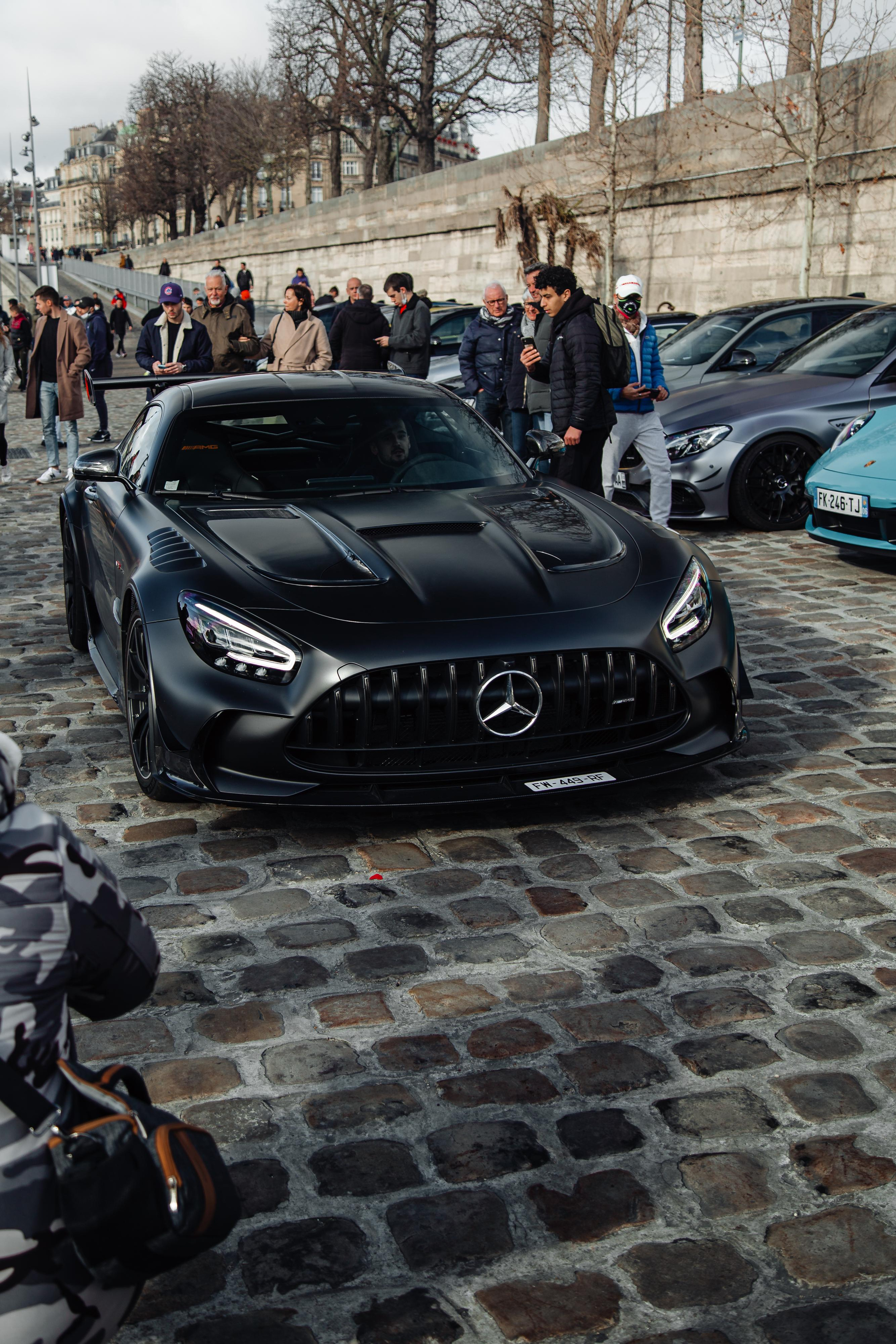 Rassemblement Bateau Mouche 20 fevrier. Photographe de voitures à Paris — Vitalii Motruk