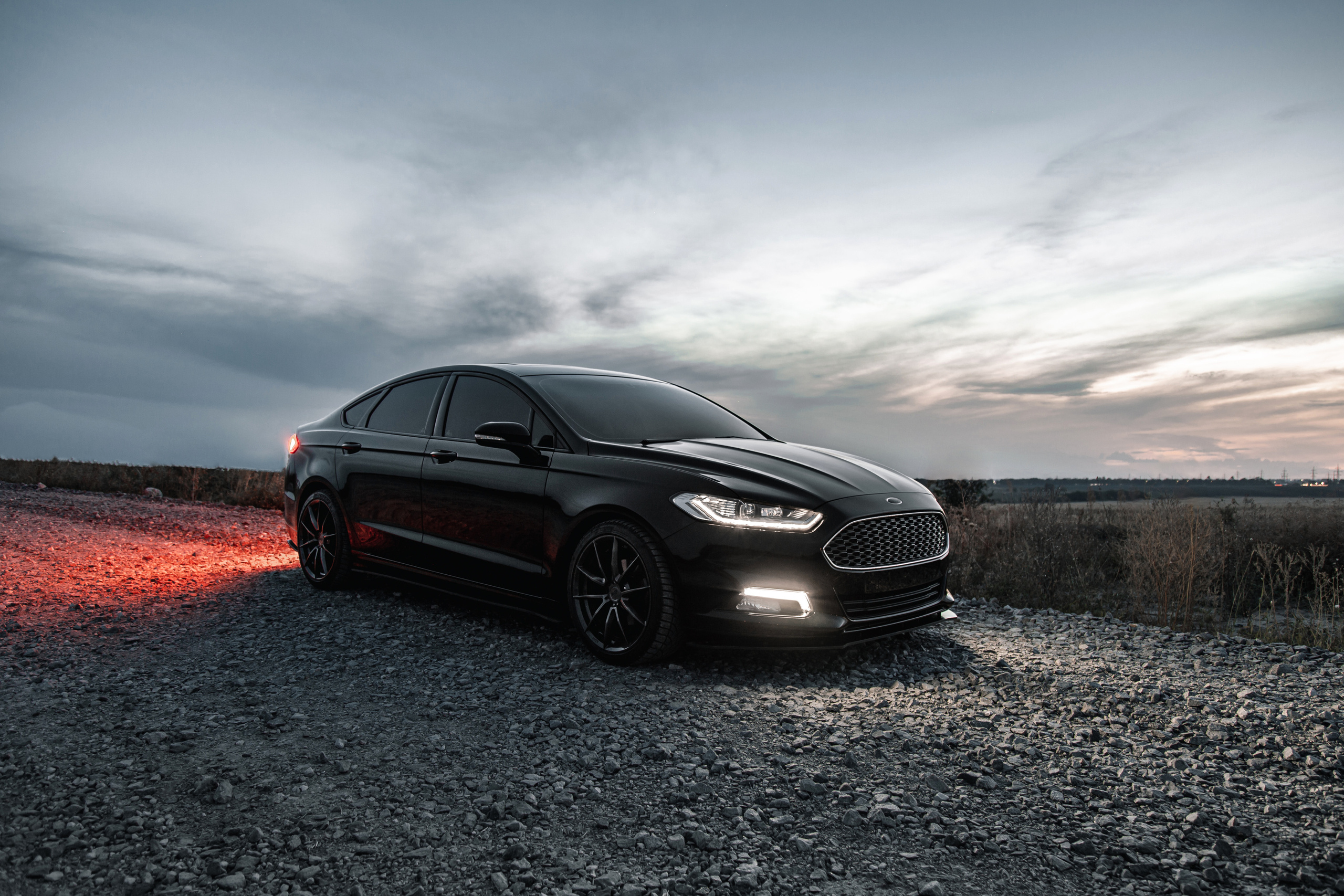 Ford Fusion. Photographe de voitures à Paris — Vitalii Motruk