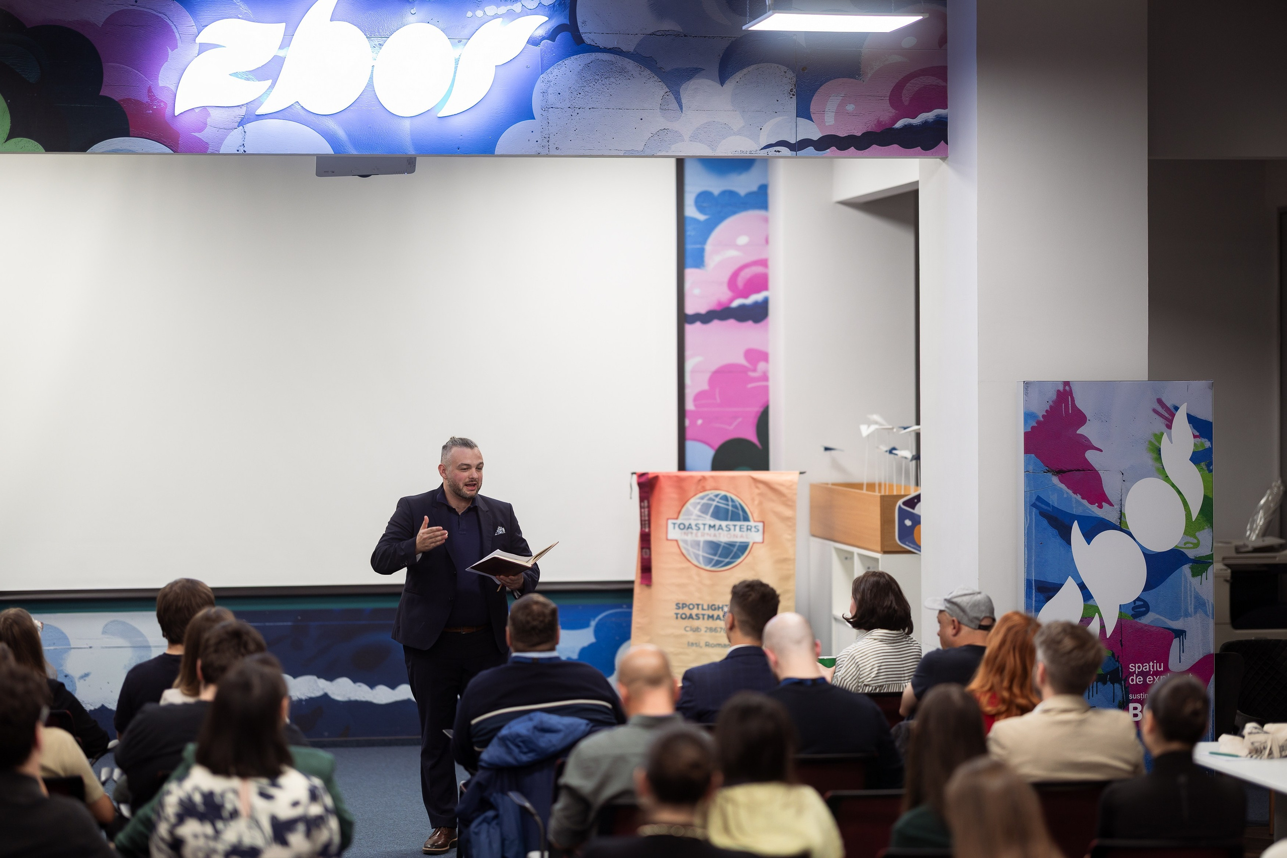 Toastmasters. Marius Ciocan