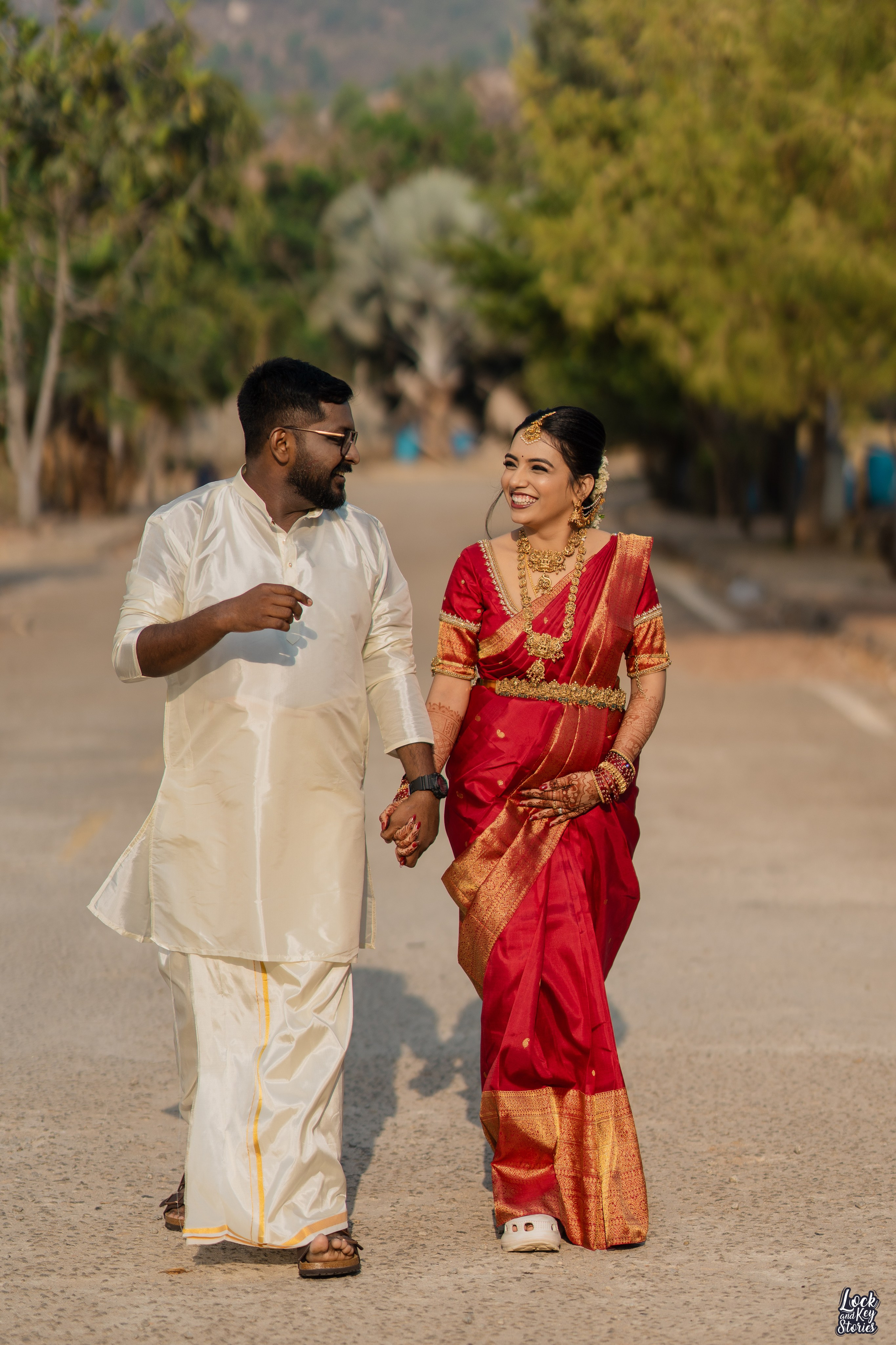 Jithin & Kalyani. The Lock And Key Stories