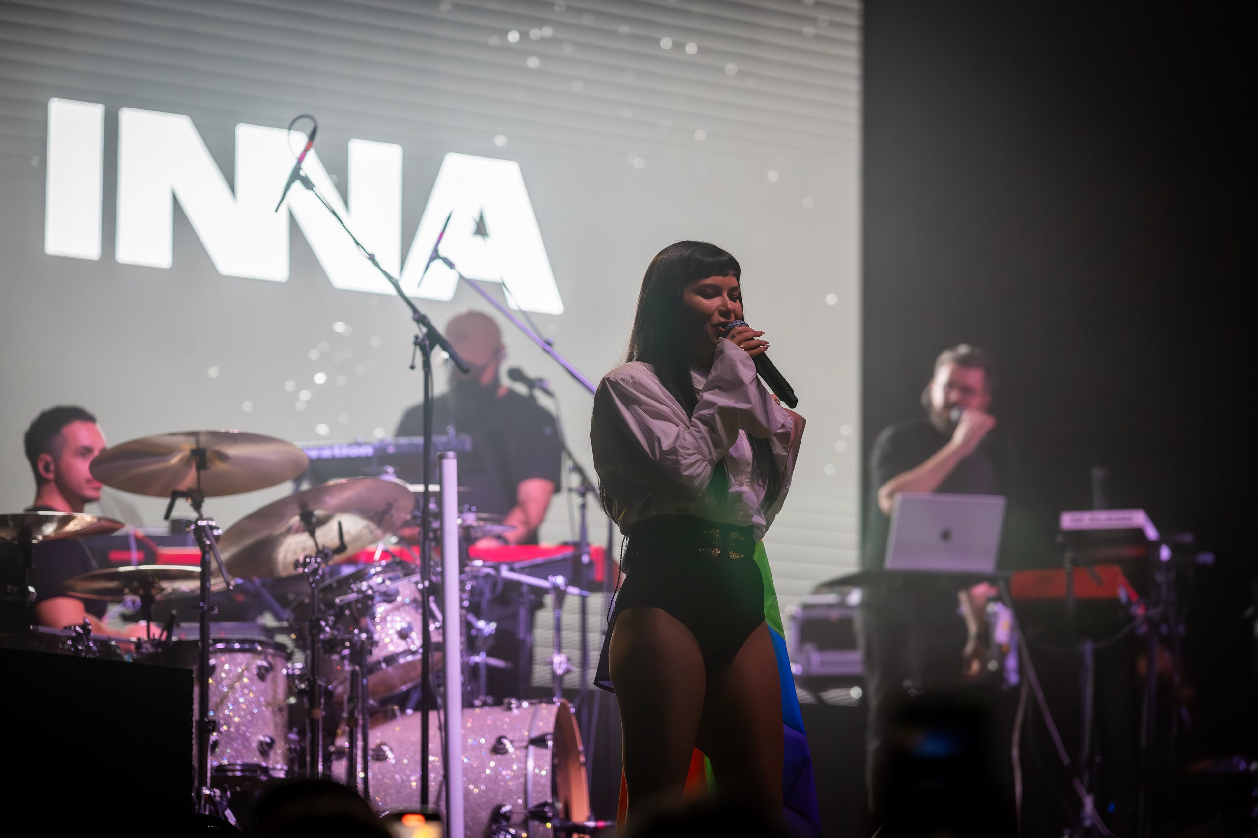 INNA / 2024. Reportage concert portrait photography in the San Francisco Bay Area