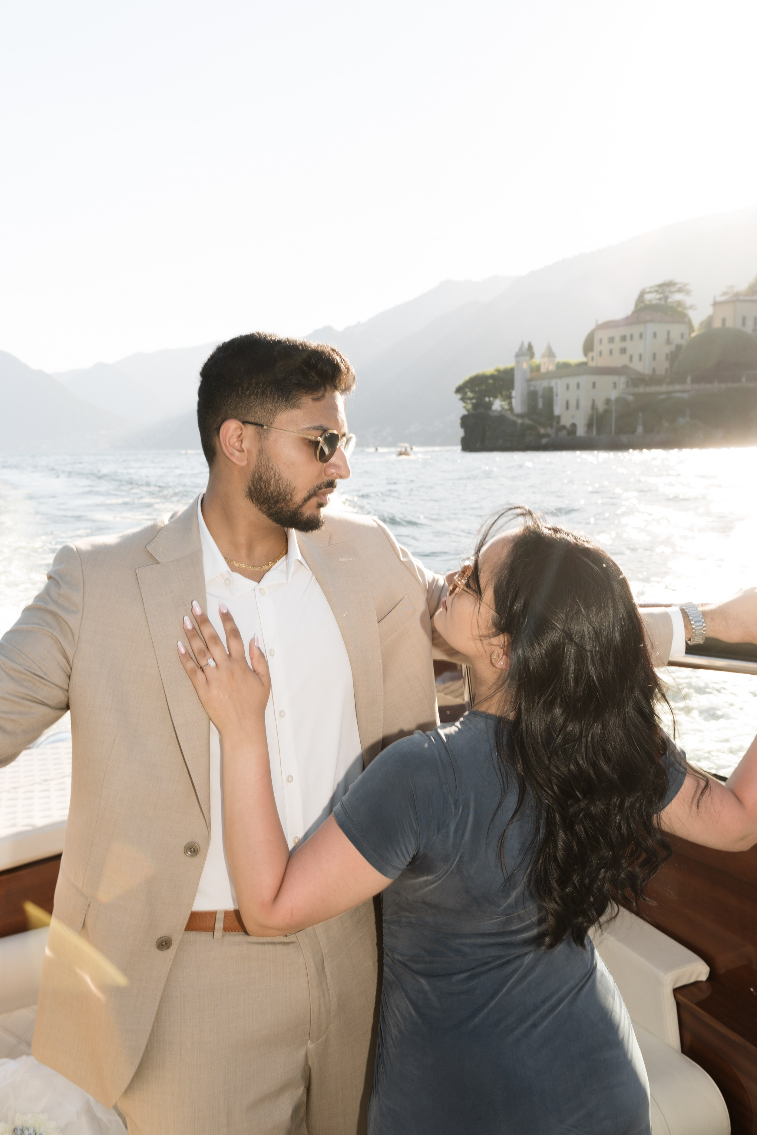 Villa Melzi Secret Proposal. Lake Como Proposal Photographer | Surprise Proposals & Engagements