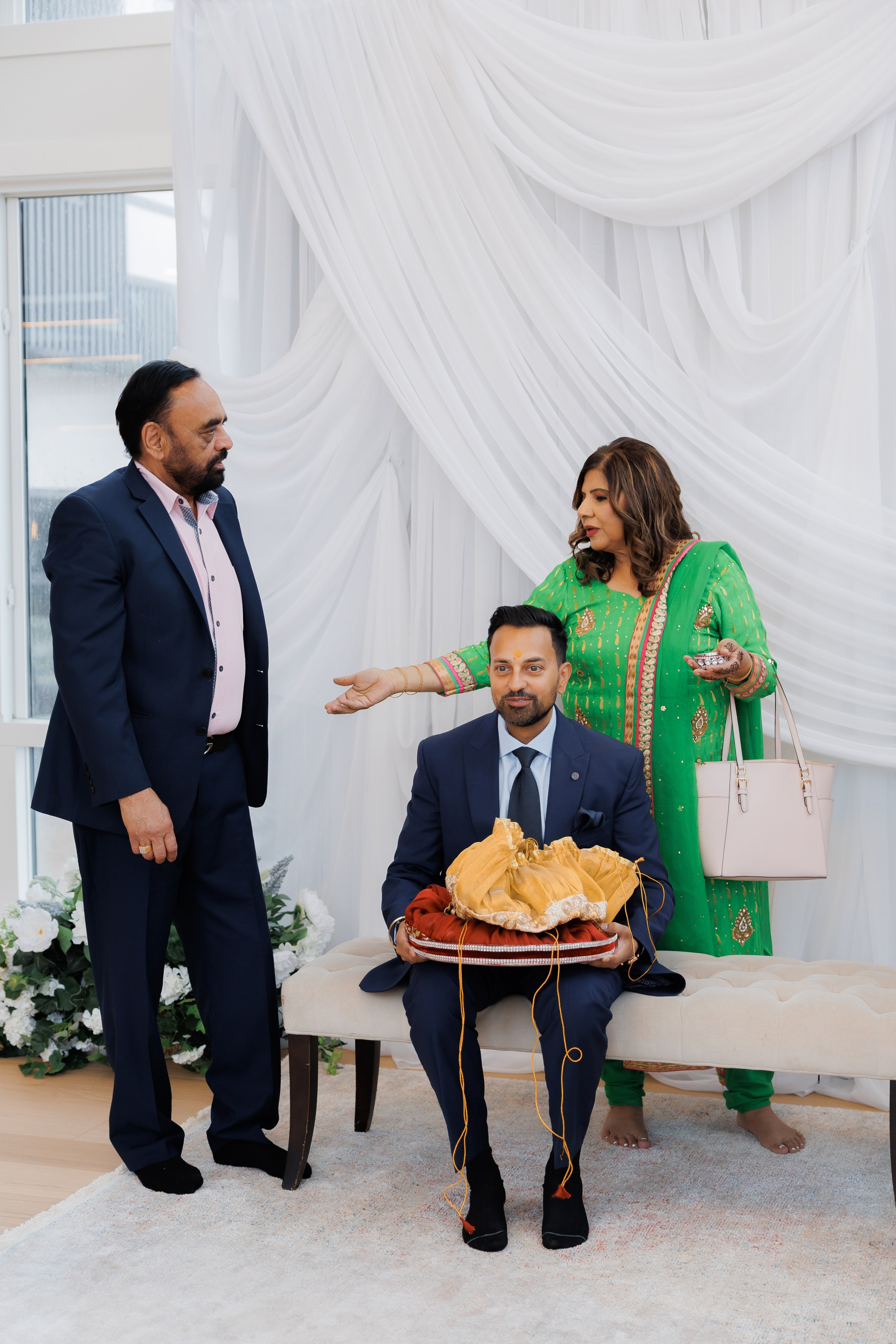 Rokha ceremony. Home