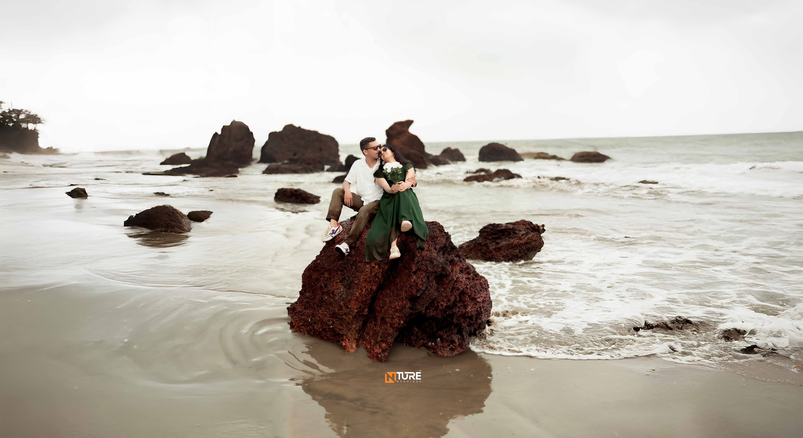 AKSHAY & ANAGHA SAVE THE DATE. NTURE WEDDING