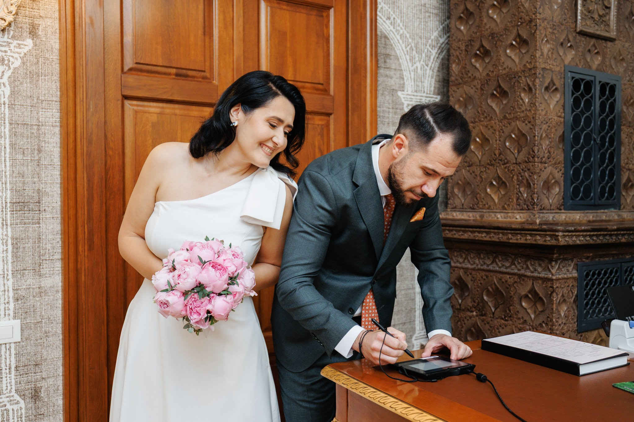 Cununie civila Andrada si Dan. Fotograf nunta Bucuresti - Manu Ivanciu