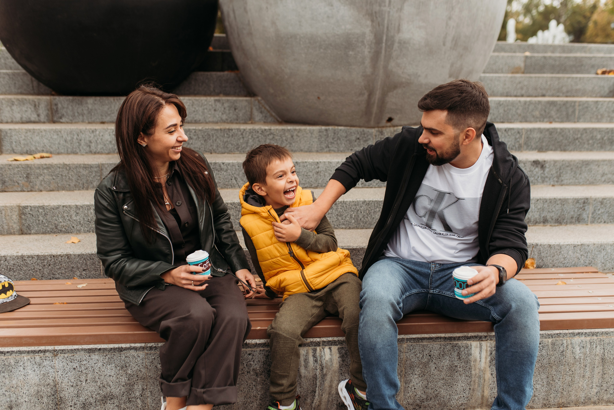 Herbst im Central Park. Familien- und Hochzeitsfotografin. Ich arbeite in Koblenz und Rheinlan