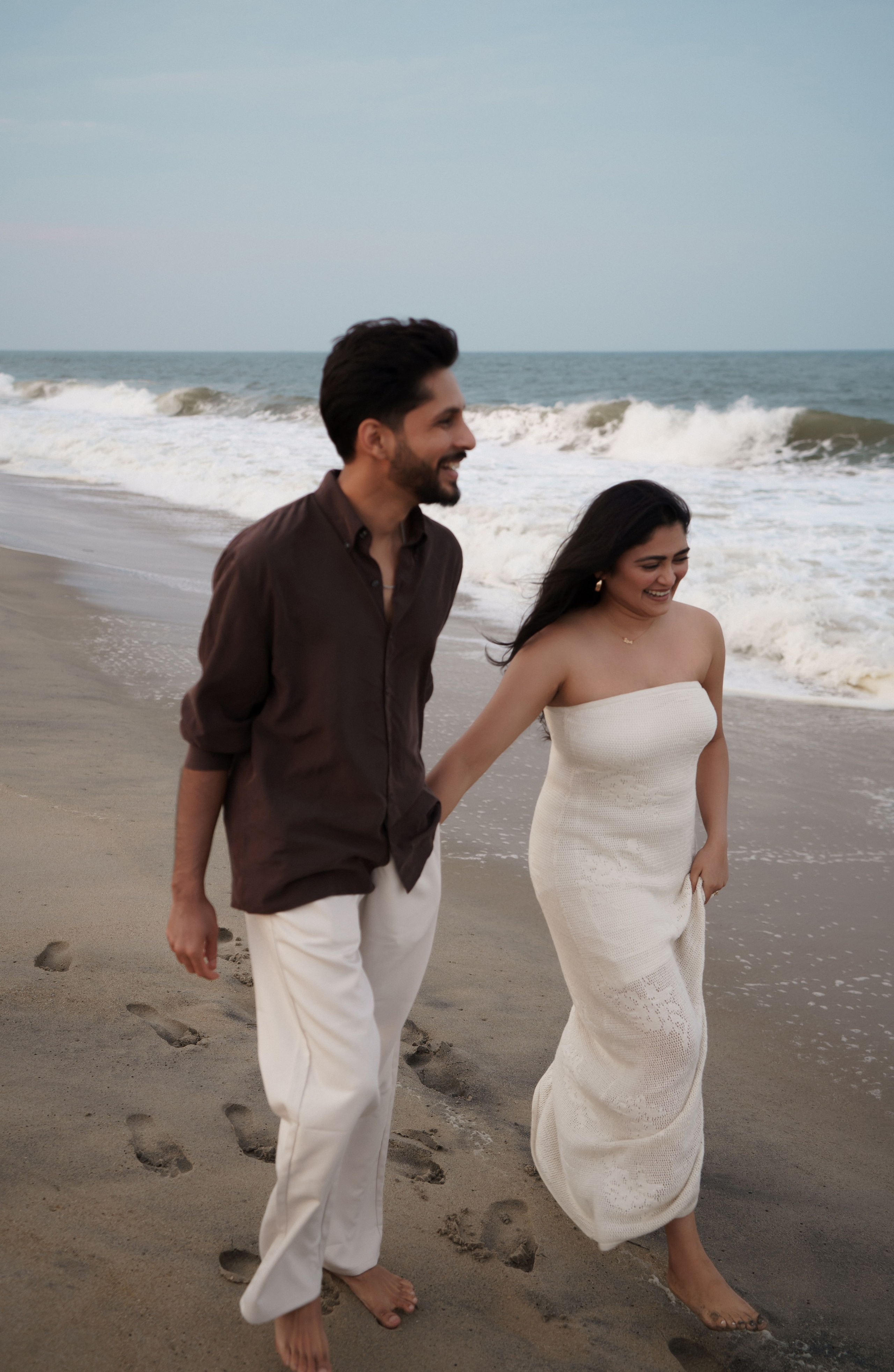 Beach engagement. New York + travel photographer