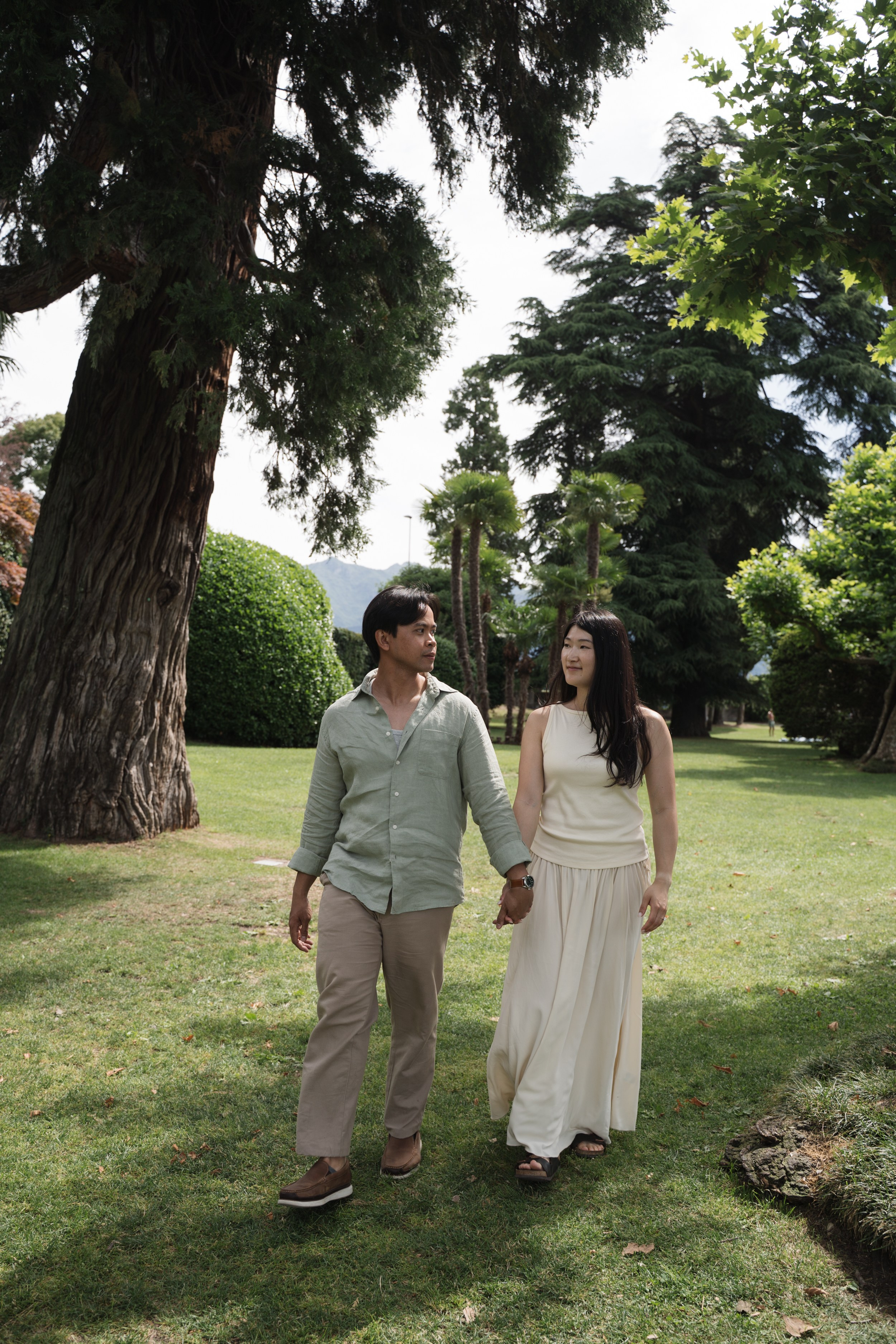 Tremezzo Sunrise Proposal. Lake Como Proposal Photographer | Surprise Proposals & Engagements