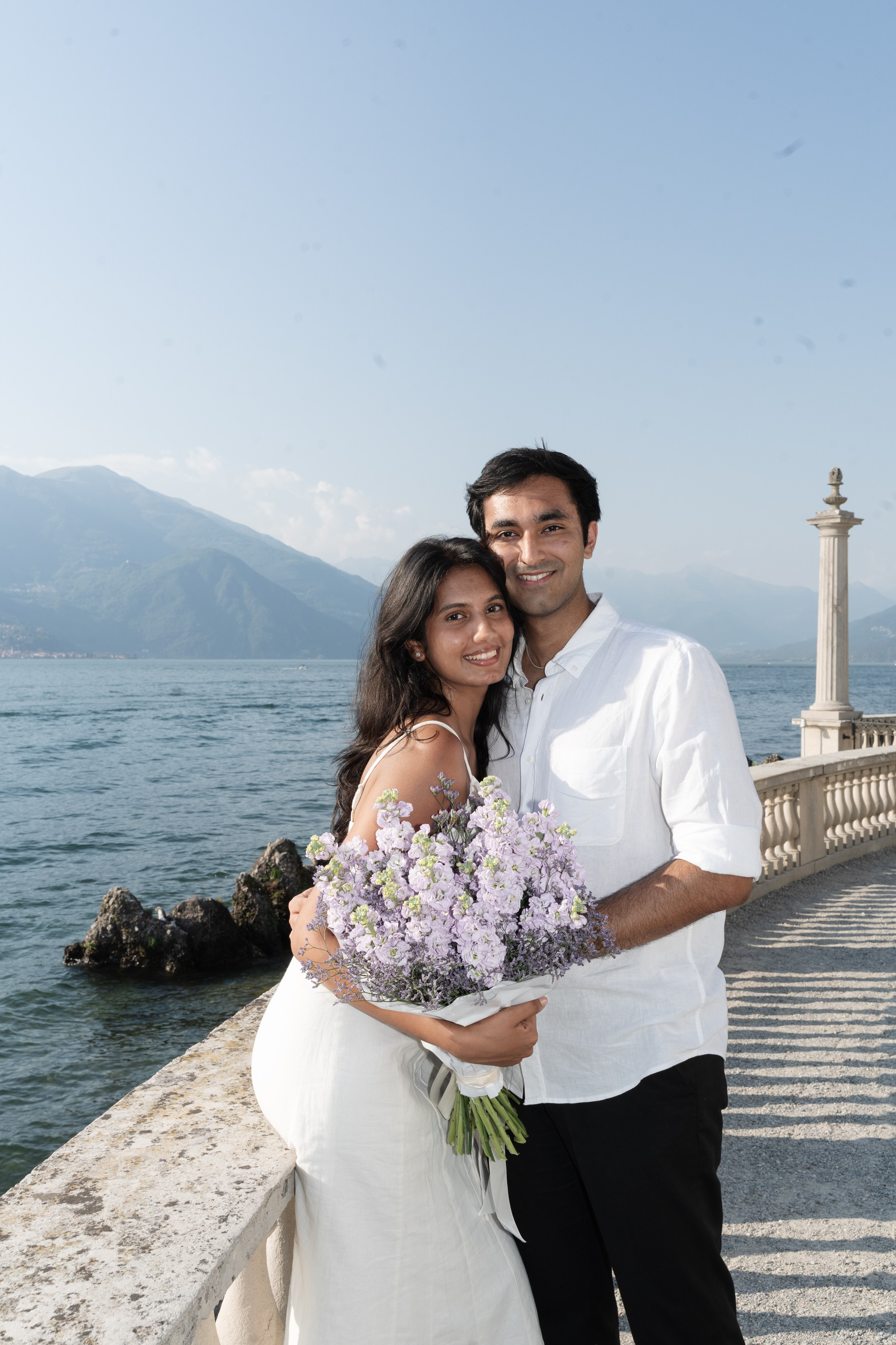 Secret Proposal at Villa Melzi, Lake Como. Lake Como Proposal Photographer | Surprise Proposals & Engagements
