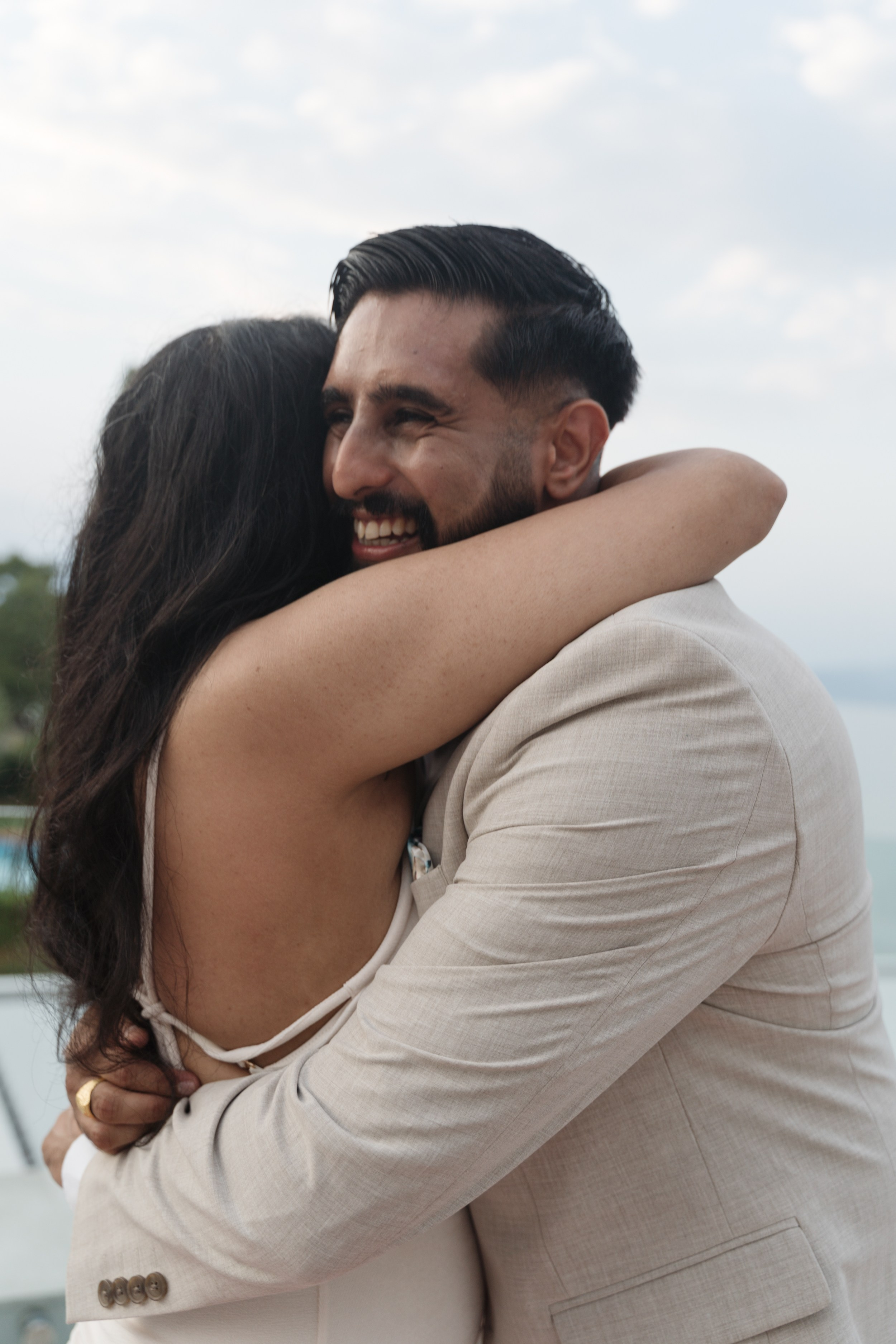 Lake Garda Rooftop Proposal. Lake Como Proposal Photographer | Surprise Proposals & Engagements