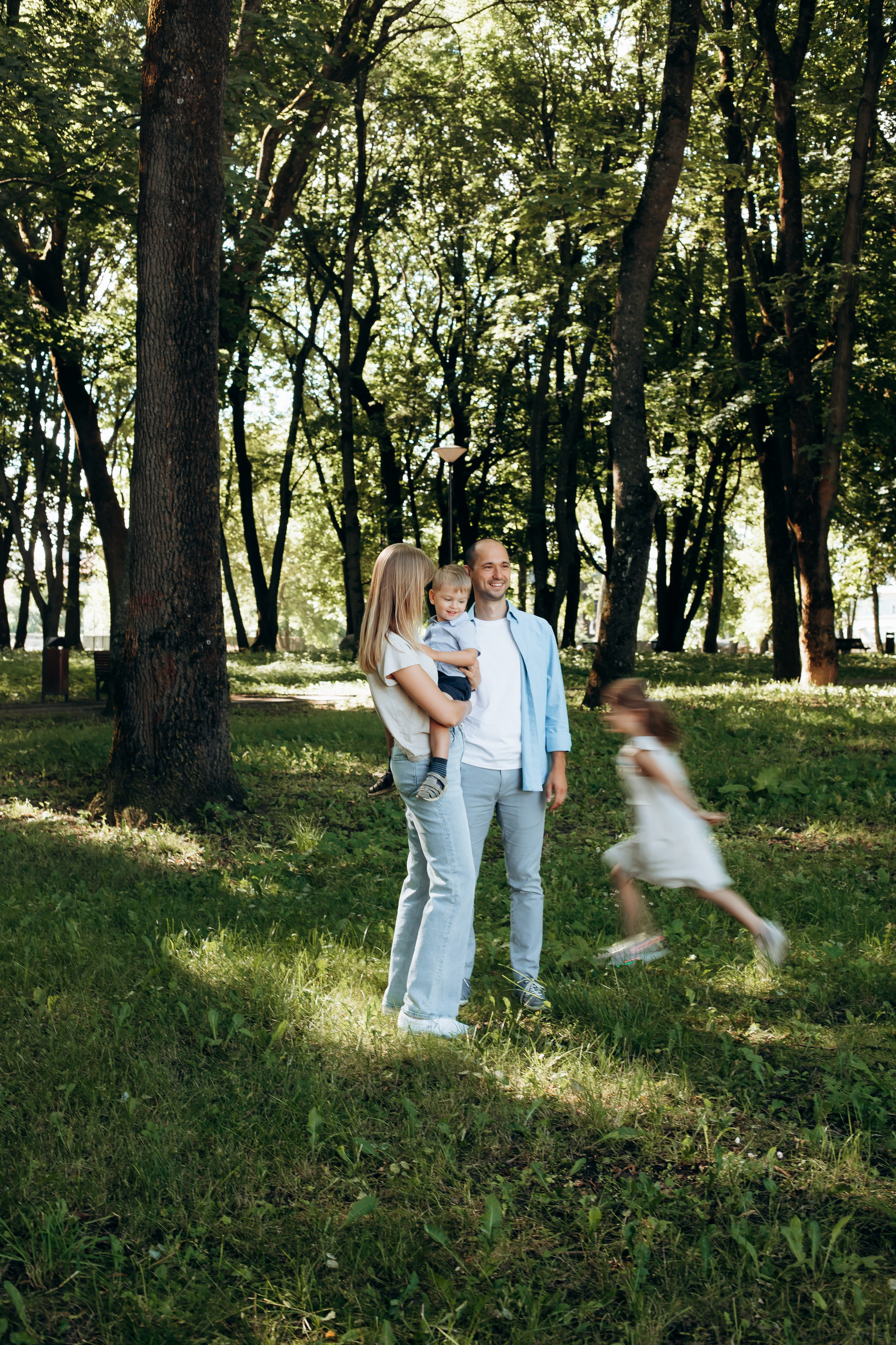 Наталья, Сергей, Полина и Тимур. Главная