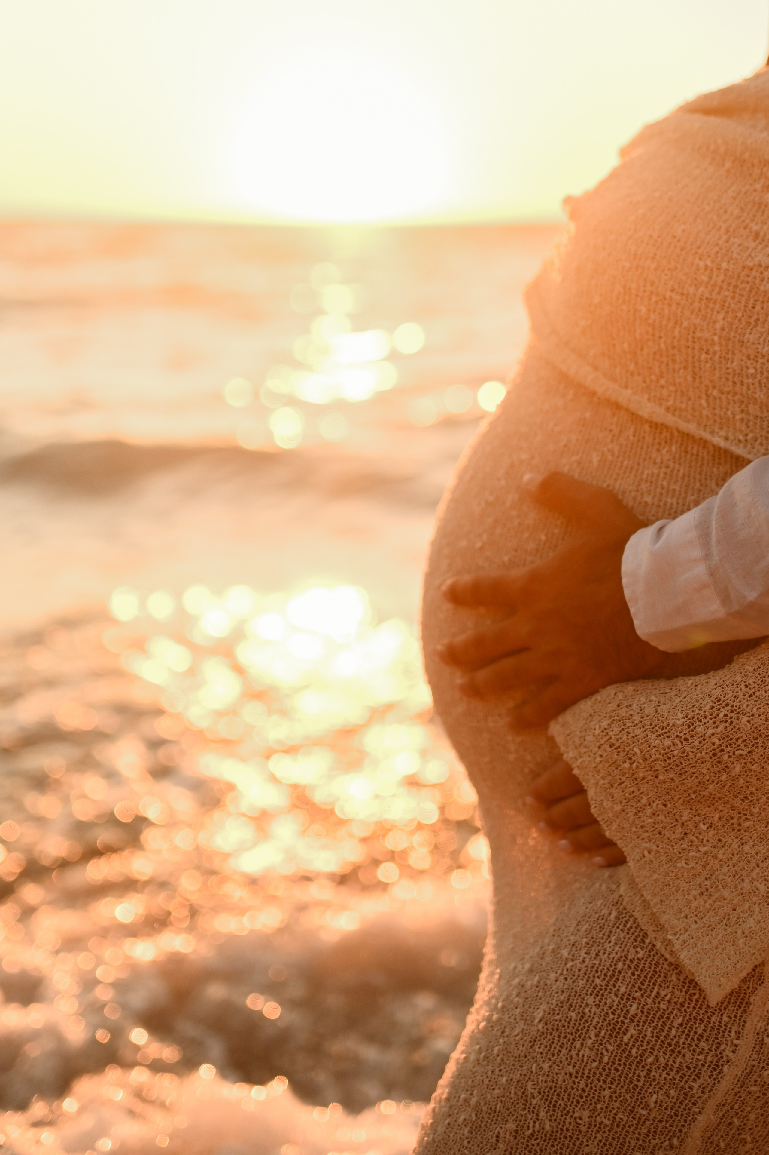 Romantic Beach Photoshoot in Rhodes — Couples & Maternity Photography at Sunset. Photographer in Rhodes Island