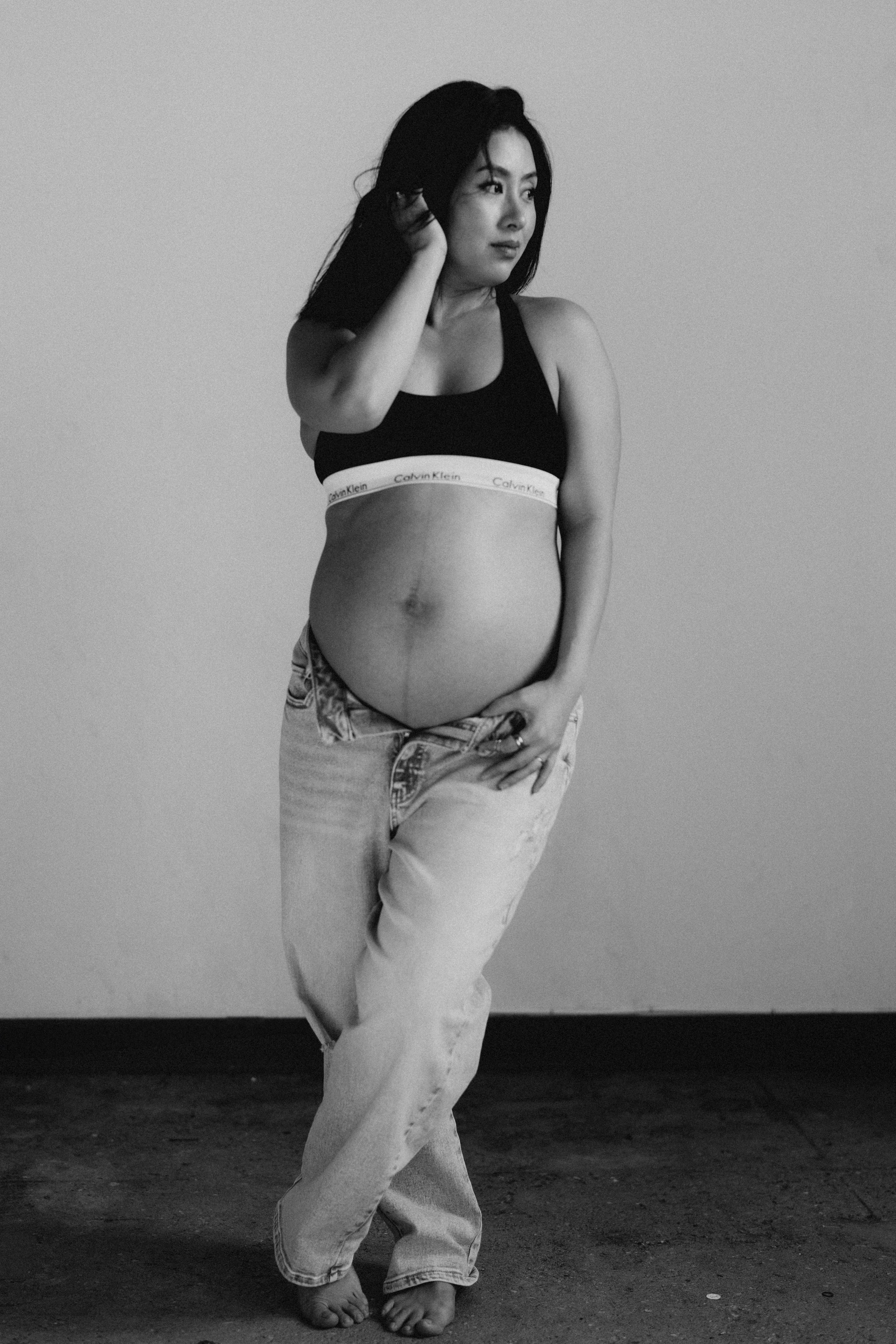 JJ. Modern maternity photographer in Long Island New York