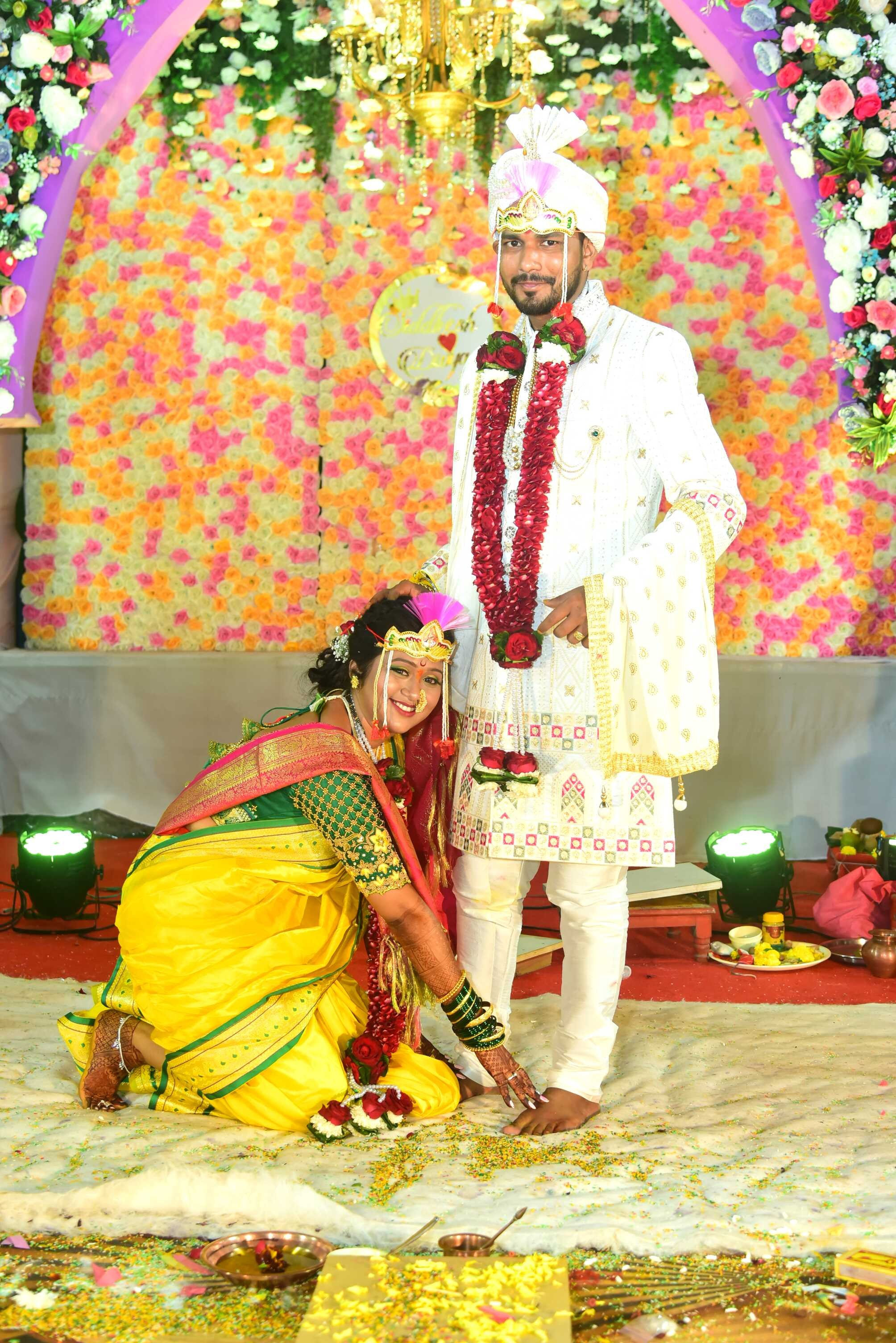 Divya weds Siddhesh. “Ajay Digital Photo Studio — Capturing Timeless Wedding Moments”