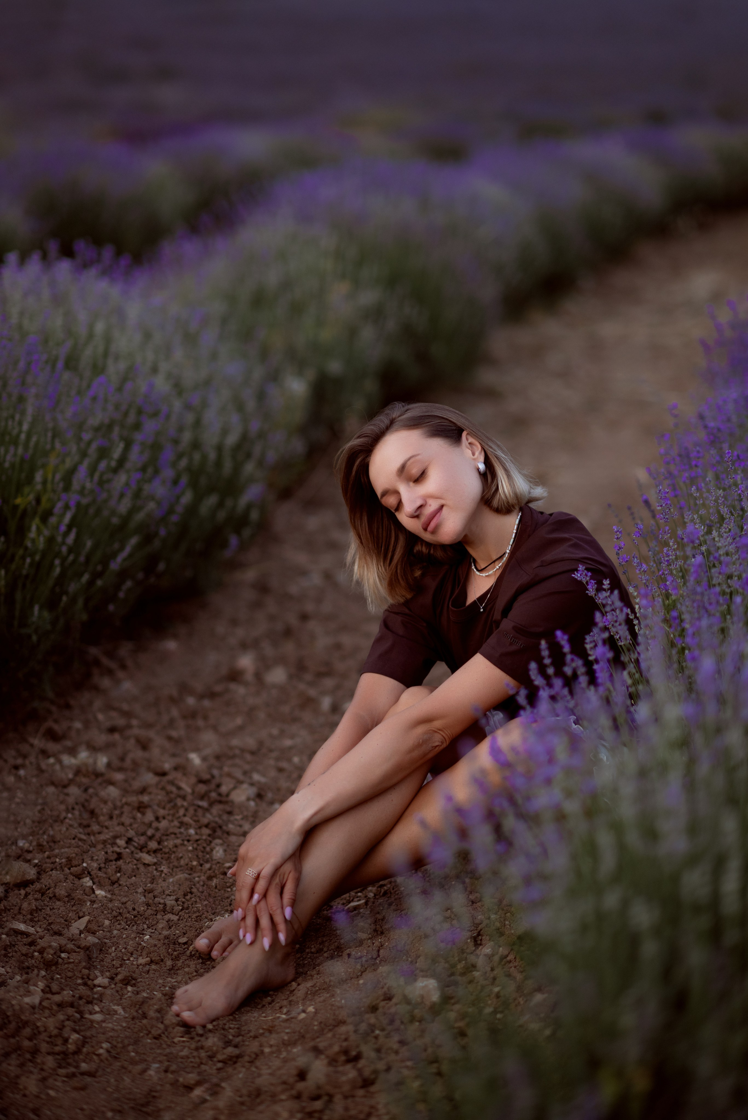 Лавандовое поле в Анталии. Фотограф Анталия, Кемер, Белек, Сиде Дарья Кая