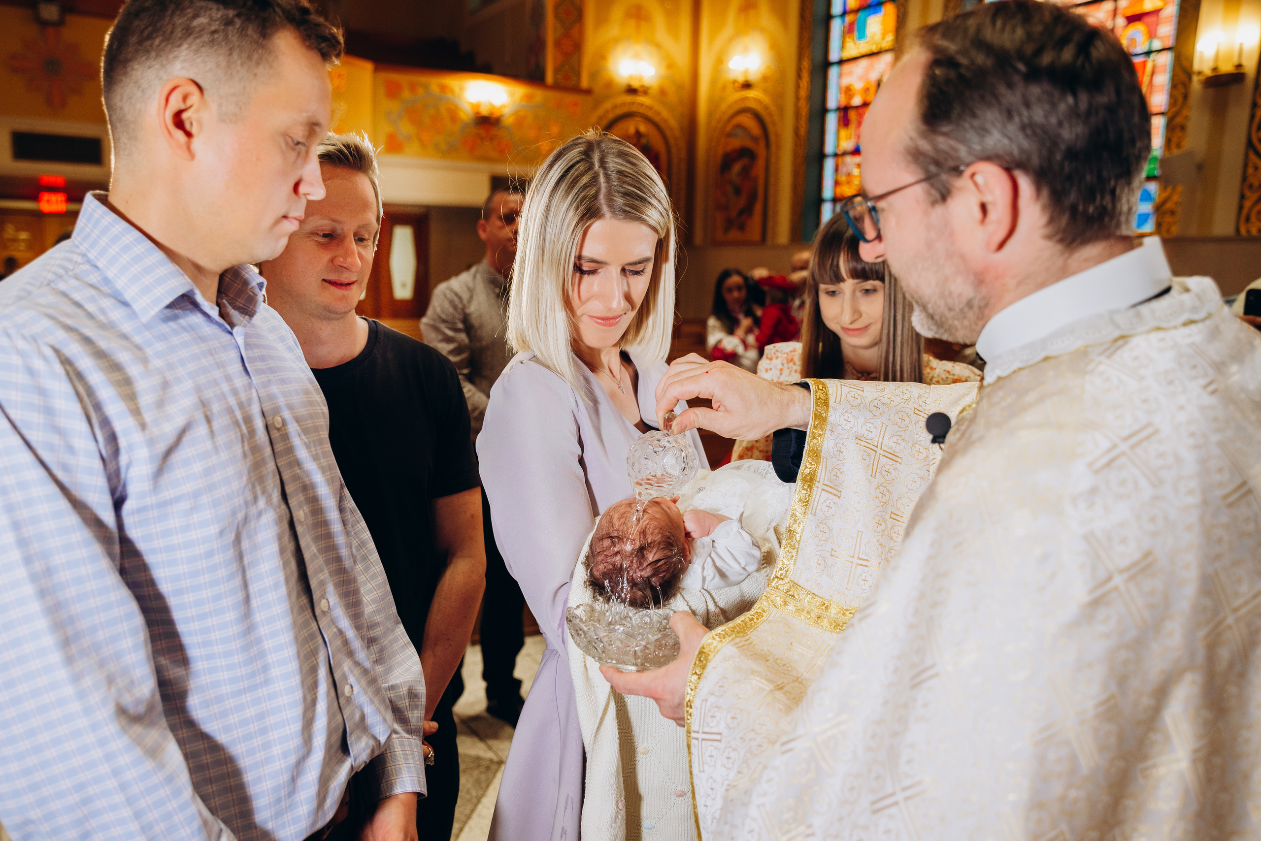 ANGELINA BABY BAPTISM. Pittsburgh wedding and family photographer