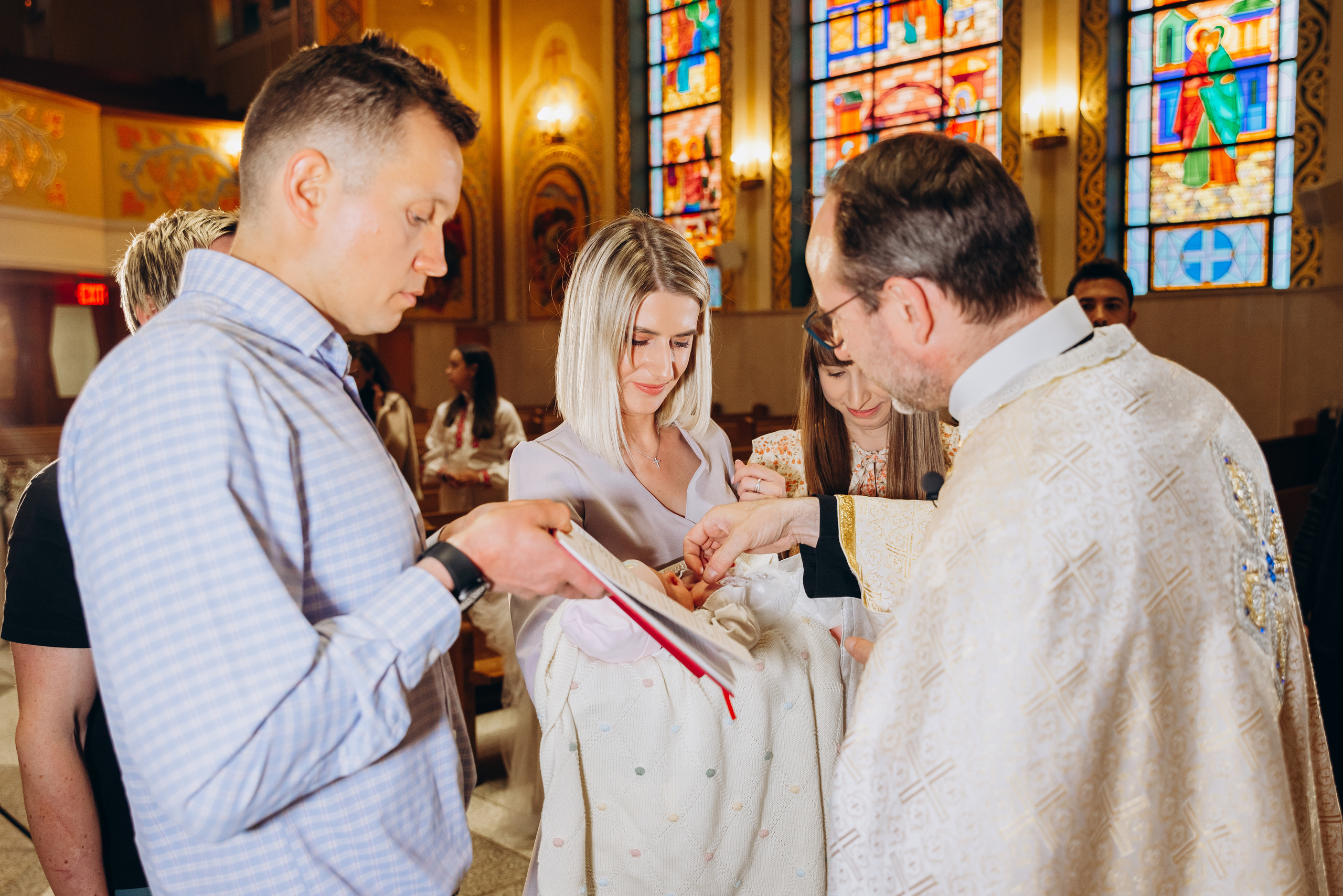 ANGELINA BABY BAPTISM. Pittsburgh wedding and family photographer