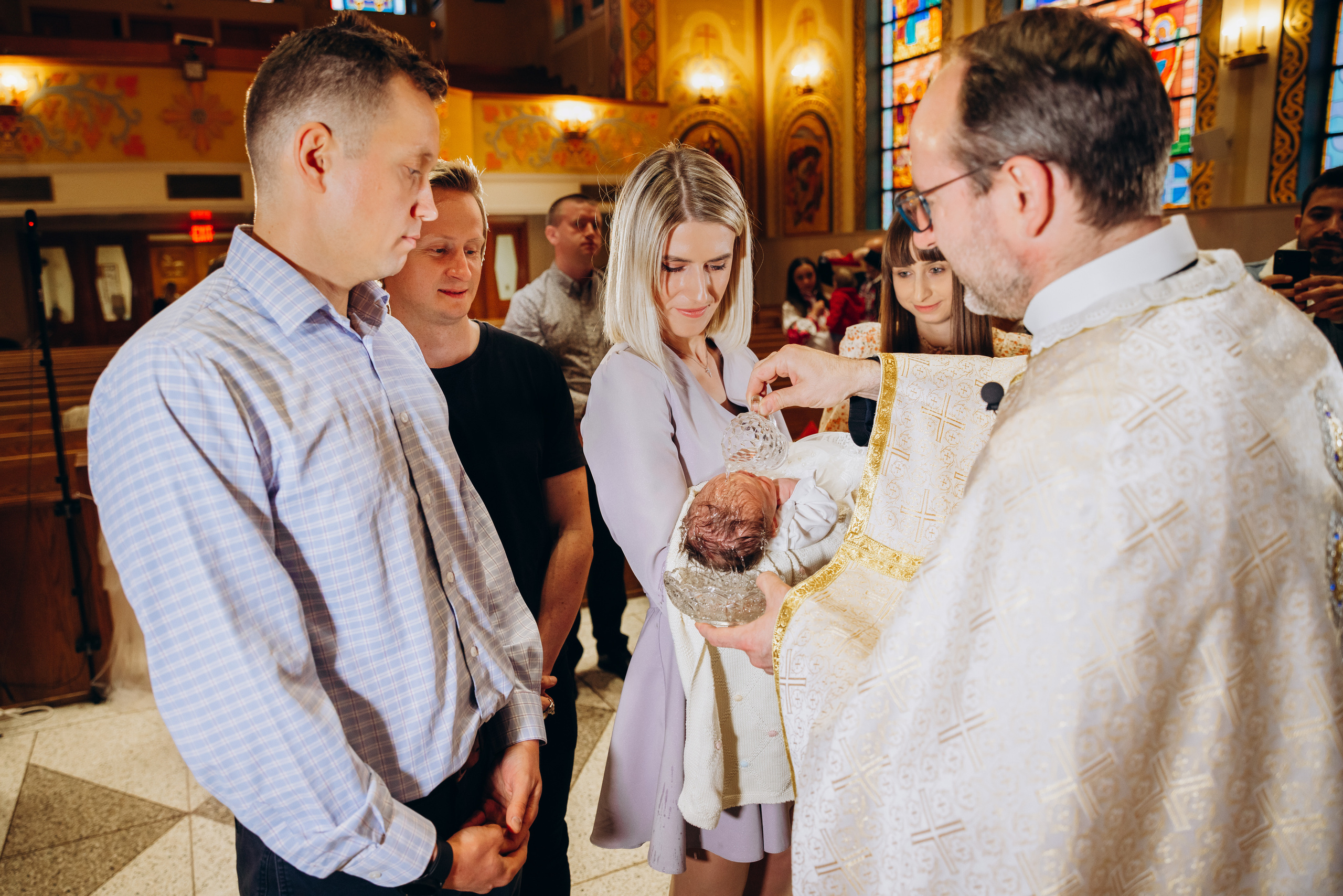 ANGELINA BABY BAPTISM. Pittsburgh wedding and family photographer