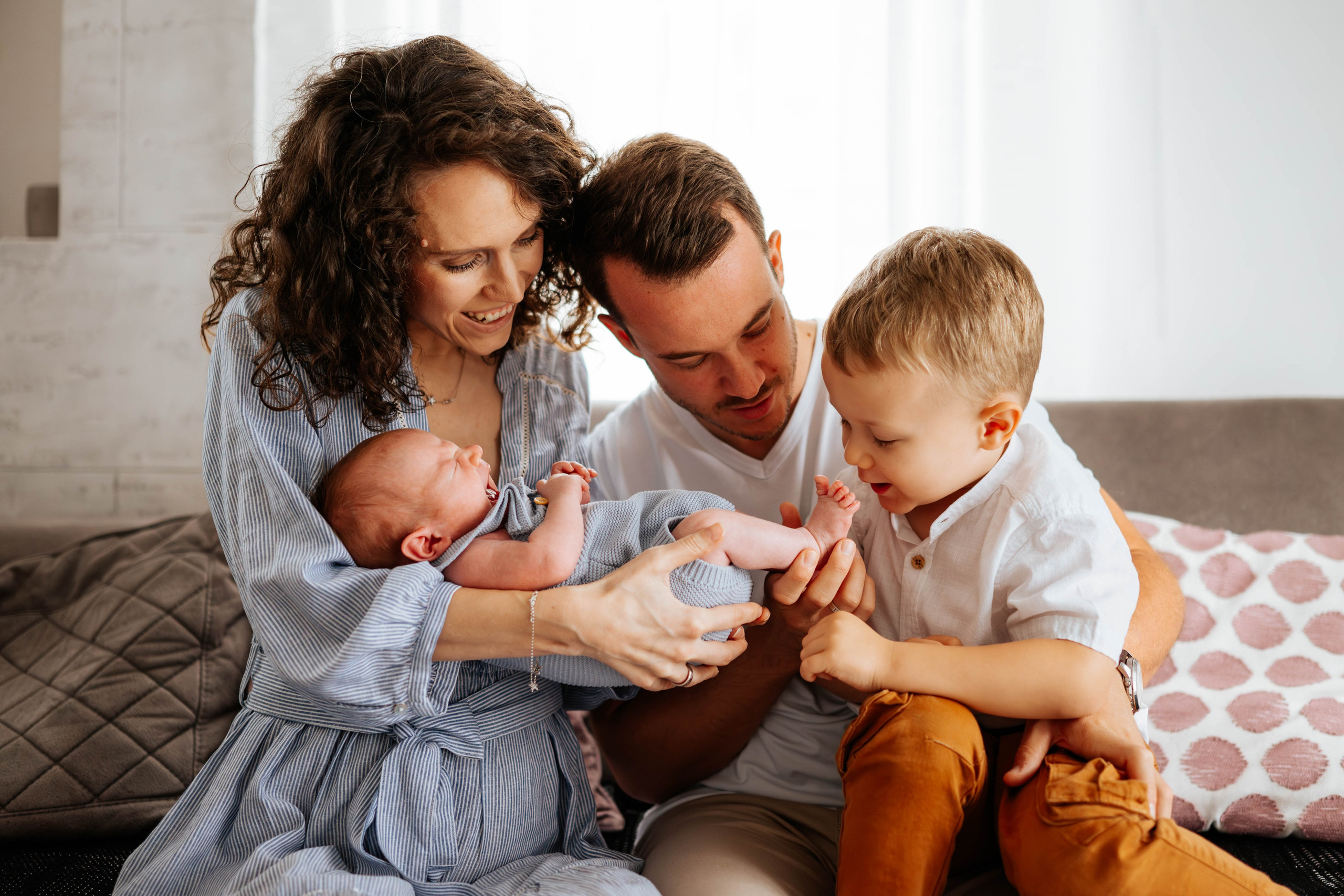 Sanja, Dušan, Teodor i Viktor - porodično fotografisanje. Dečiji i porodični fotograf