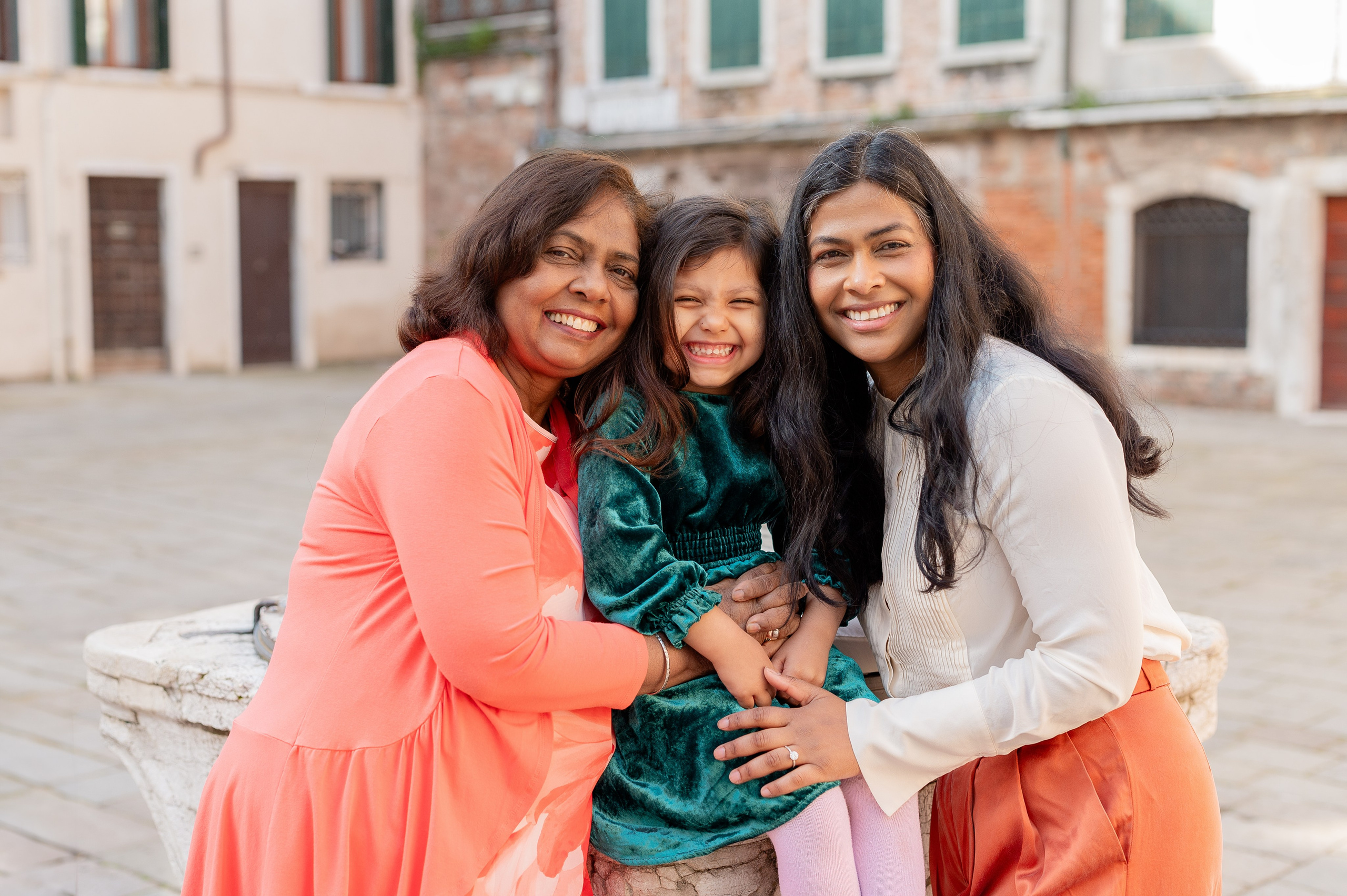 Family photoshoot in Venice. Фотограф в Венеции Anna Terzi