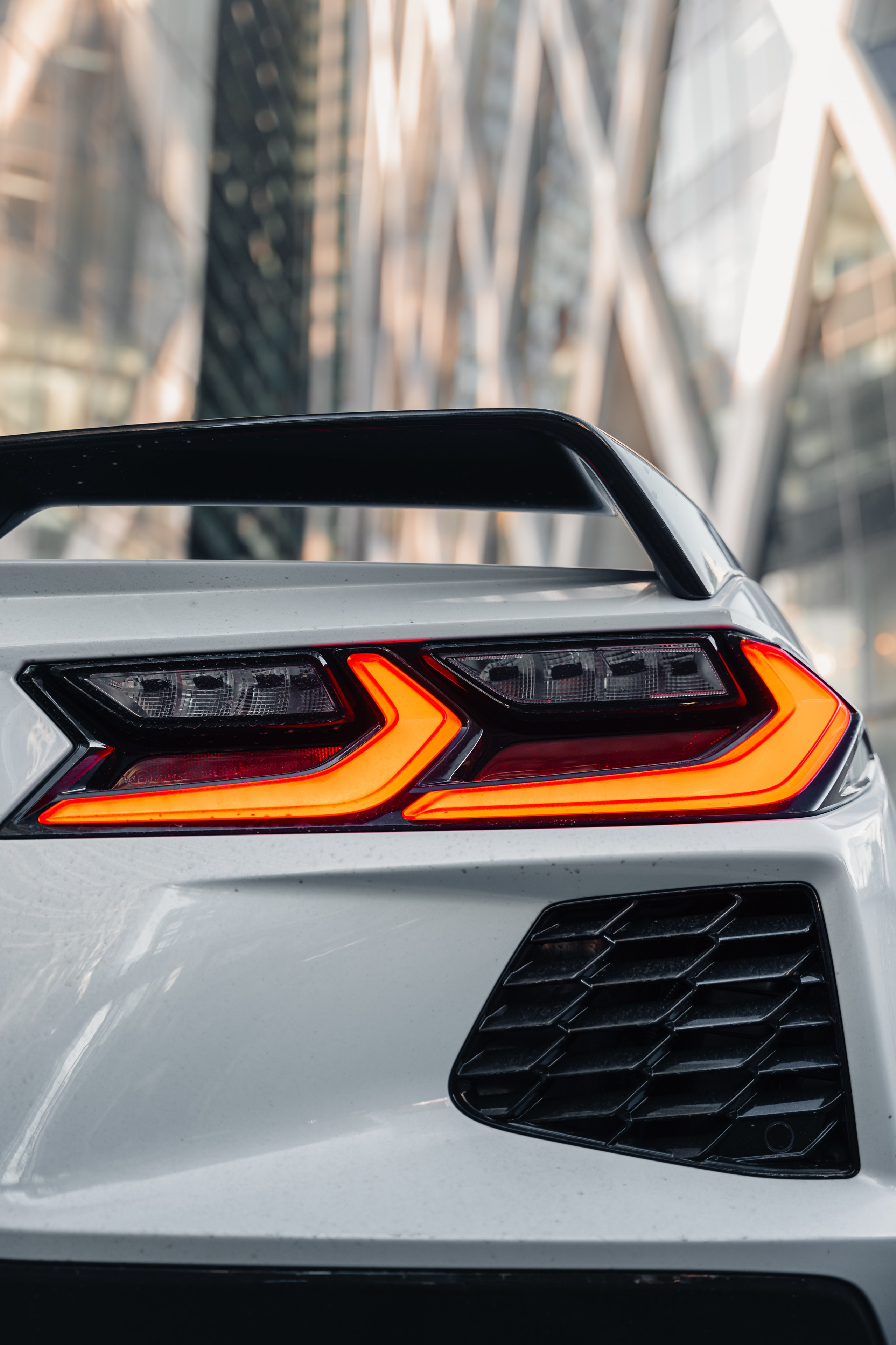 Chevrolet Corvette C8. Photographe de voitures à Paris — Vitalii Motruk