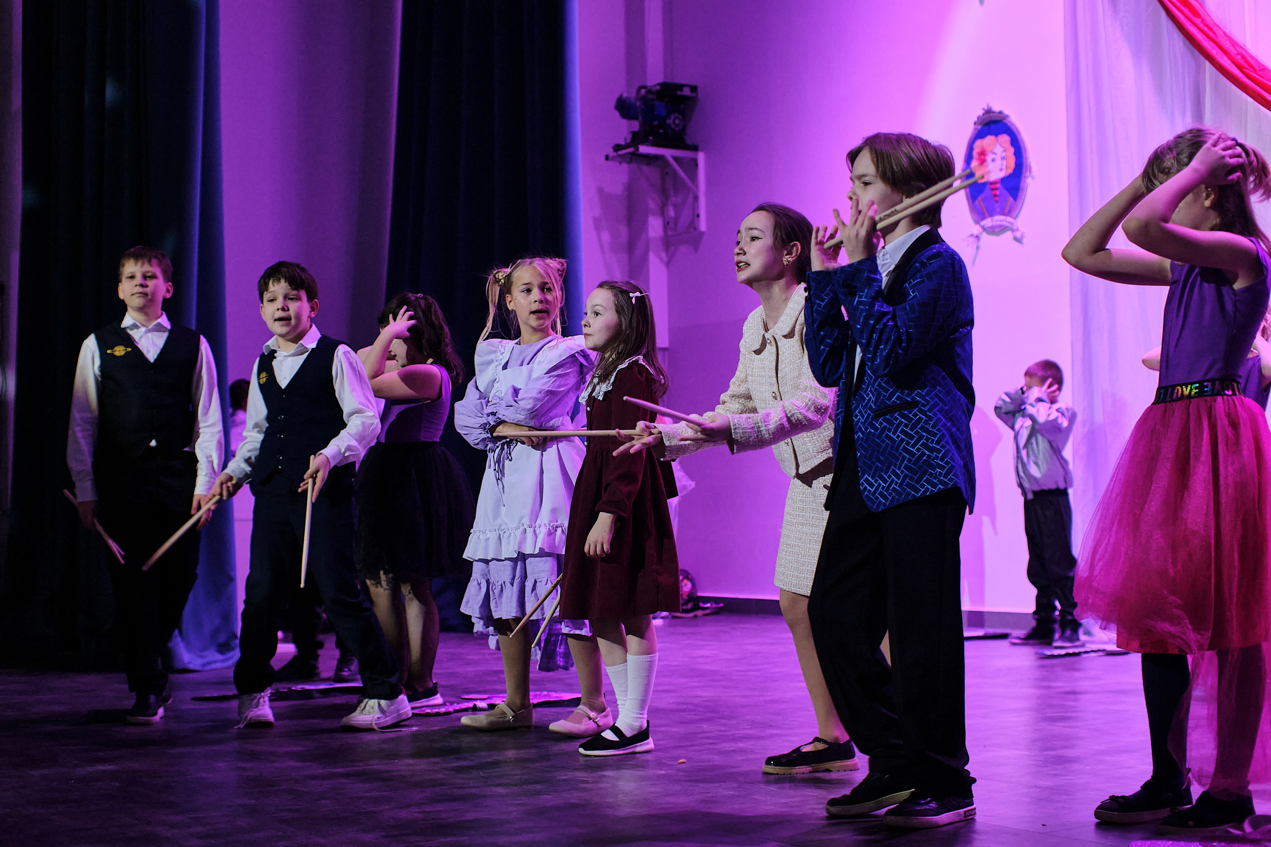 Детские спектакли. Портретный и репортажный фотограф в Бишкеке Анастасия Якимова
