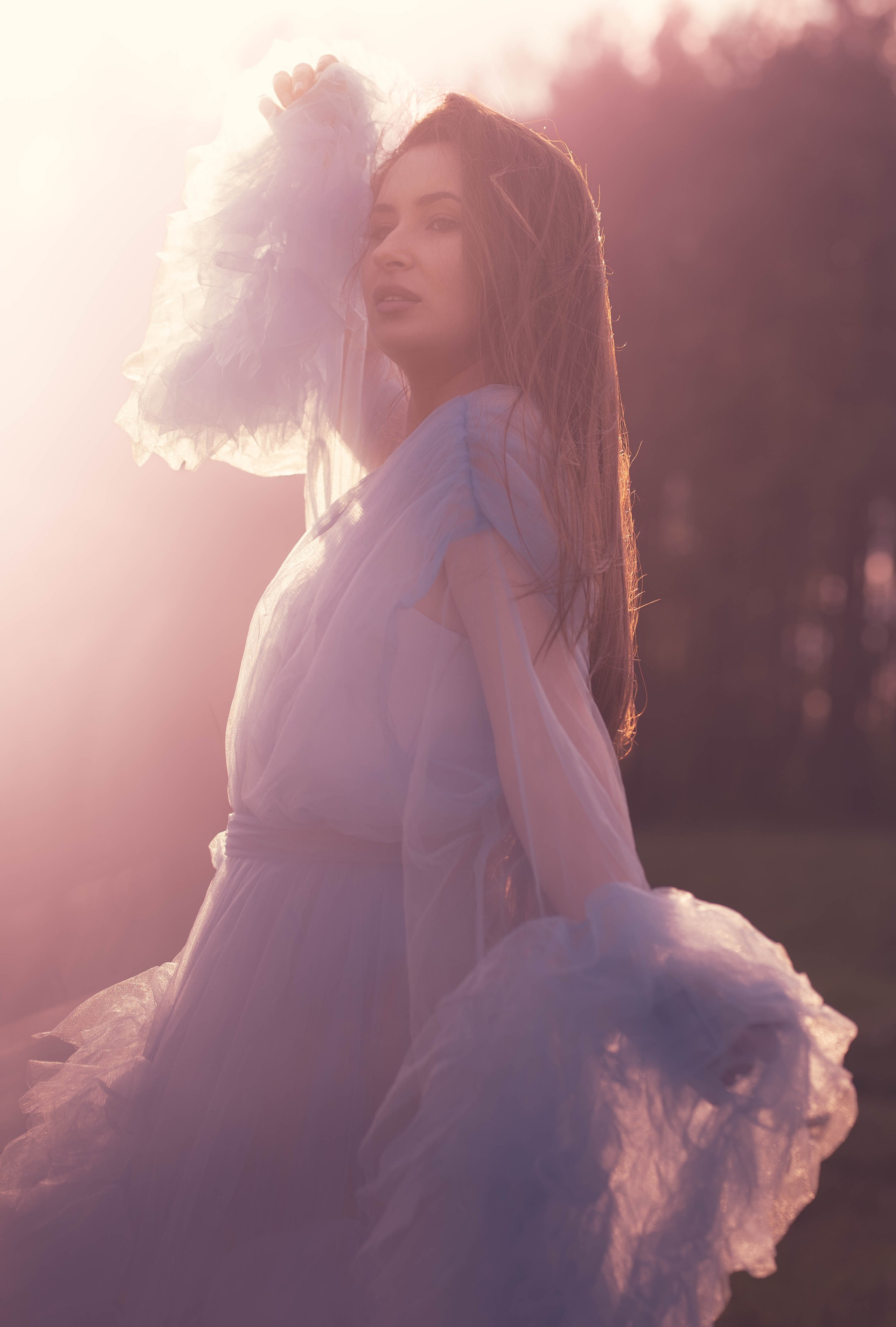 Saulėlydis su Dominika. Fotografija — Olga Bojarin