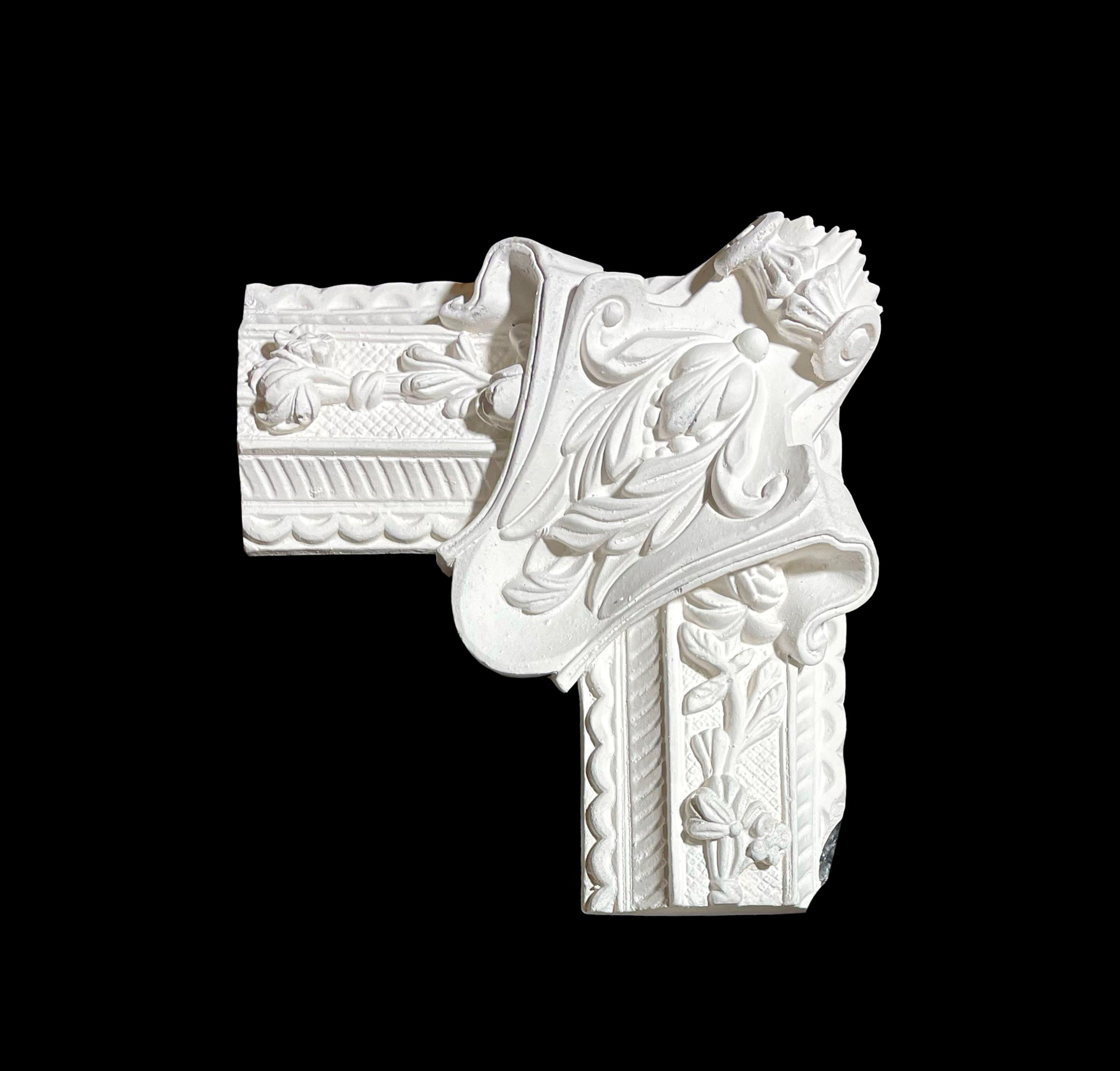 Corners. Plaster molding