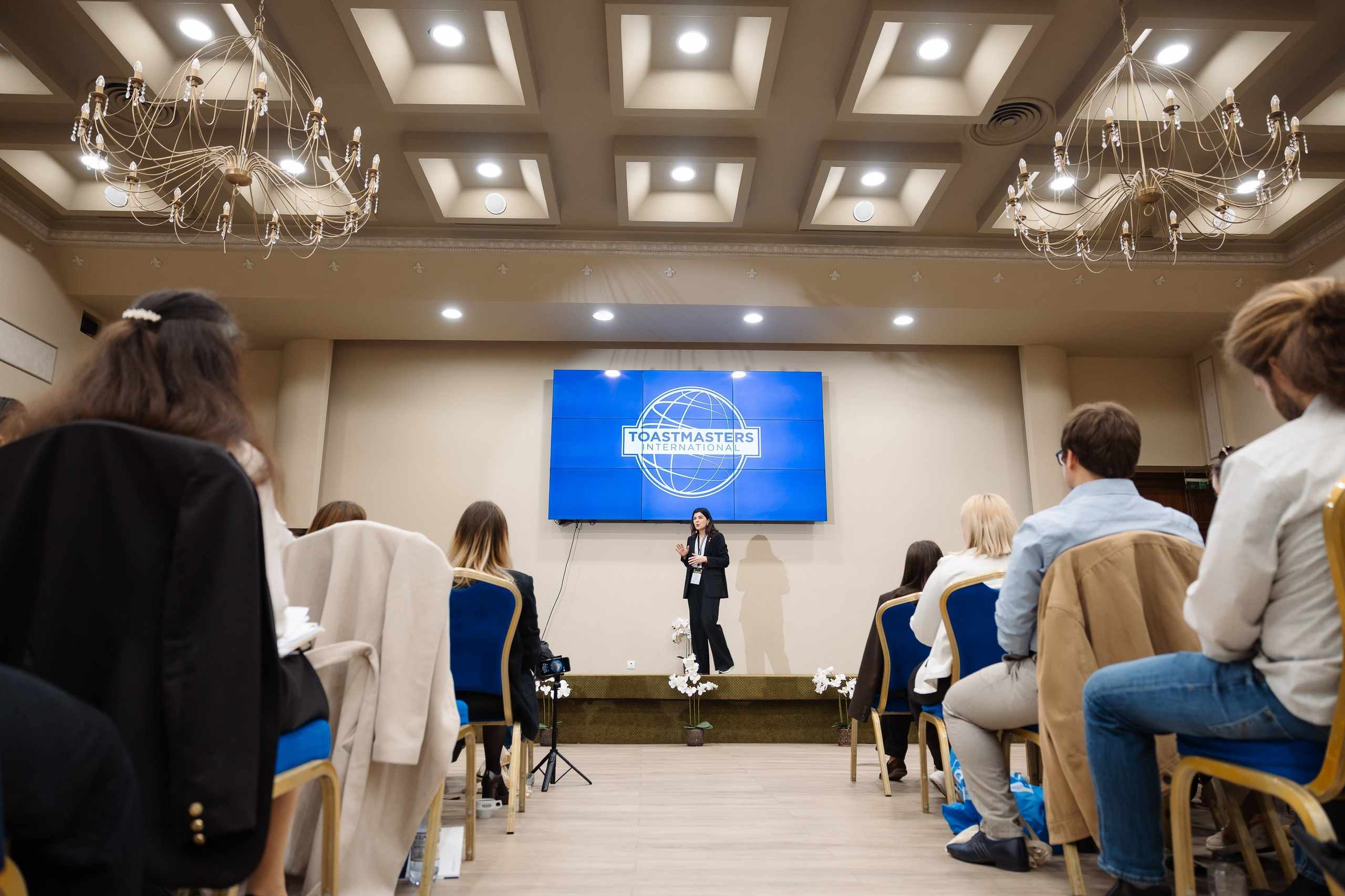 Toastmasters Conference. Marius Ciocan