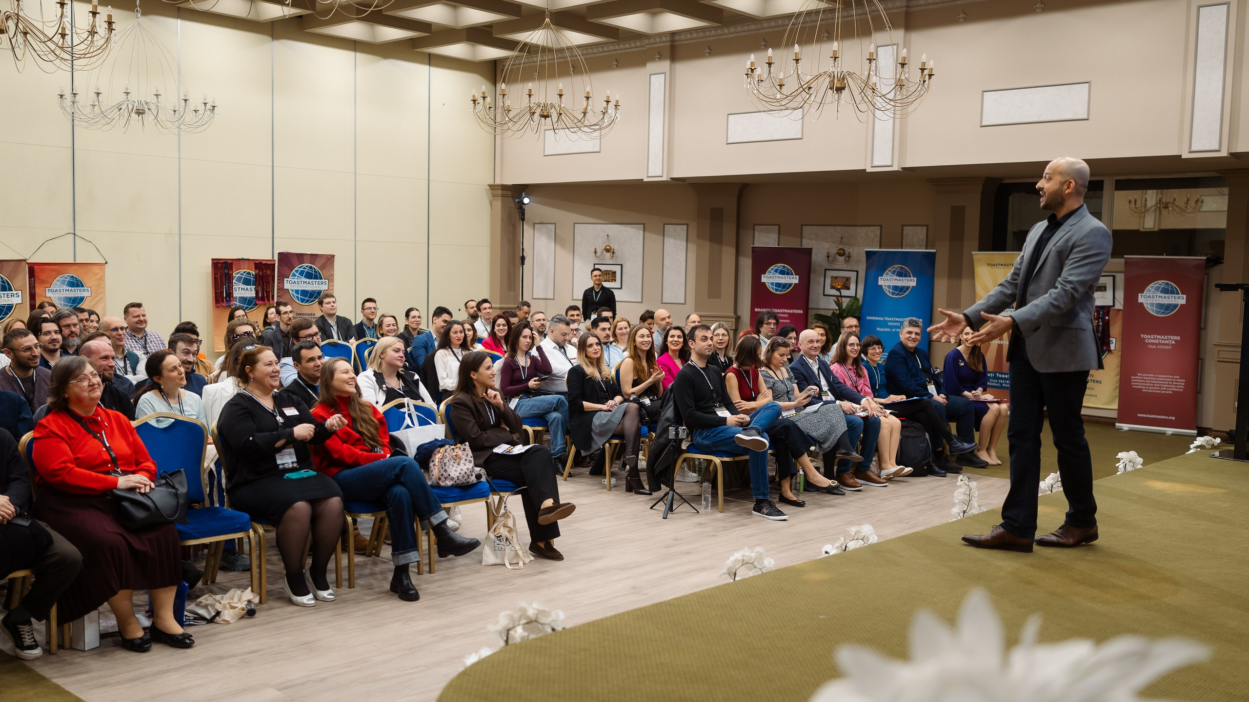 Toastmasters Conference. Marius Ciocan