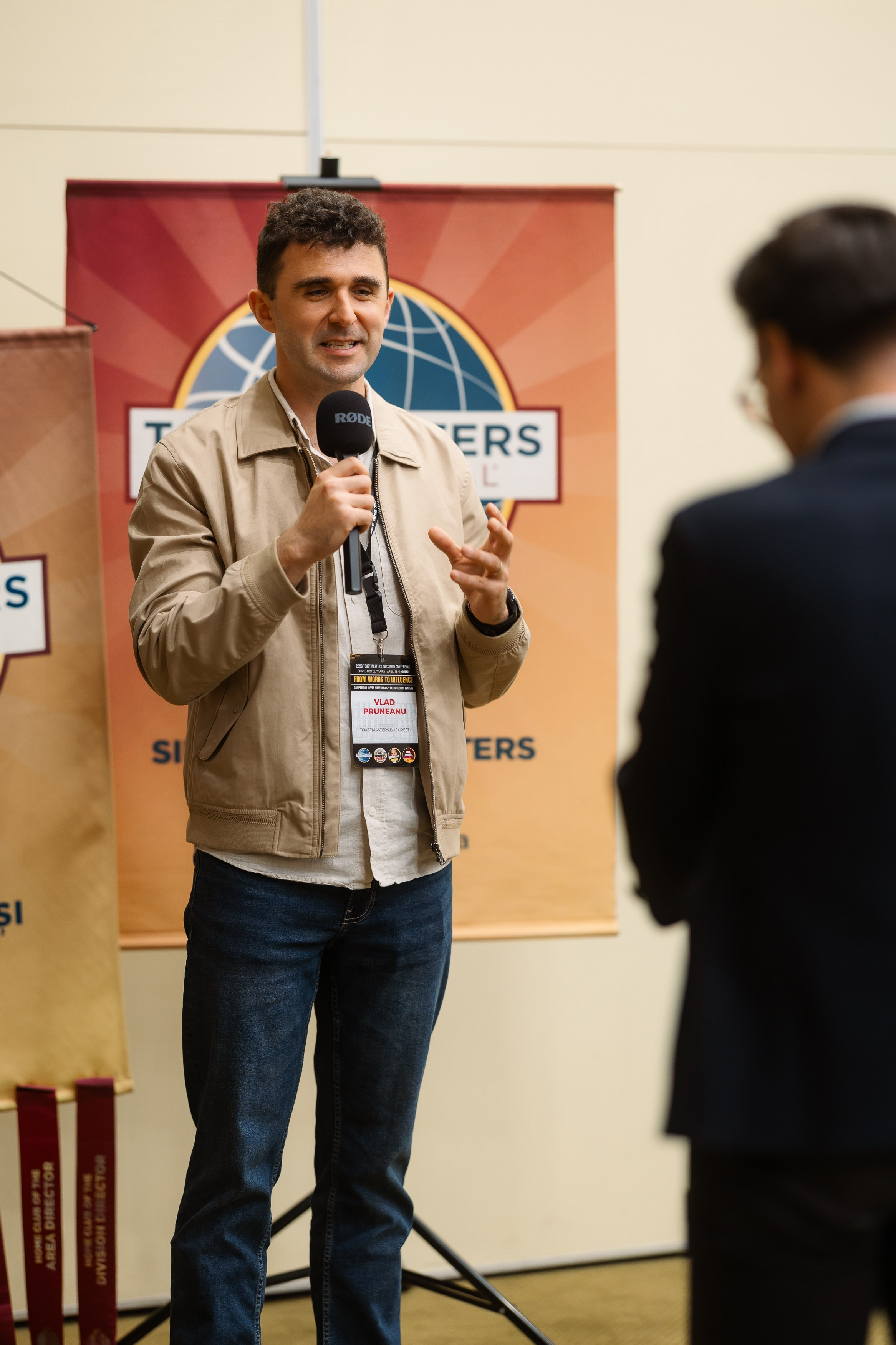Toastmasters Conference. Marius Ciocan
