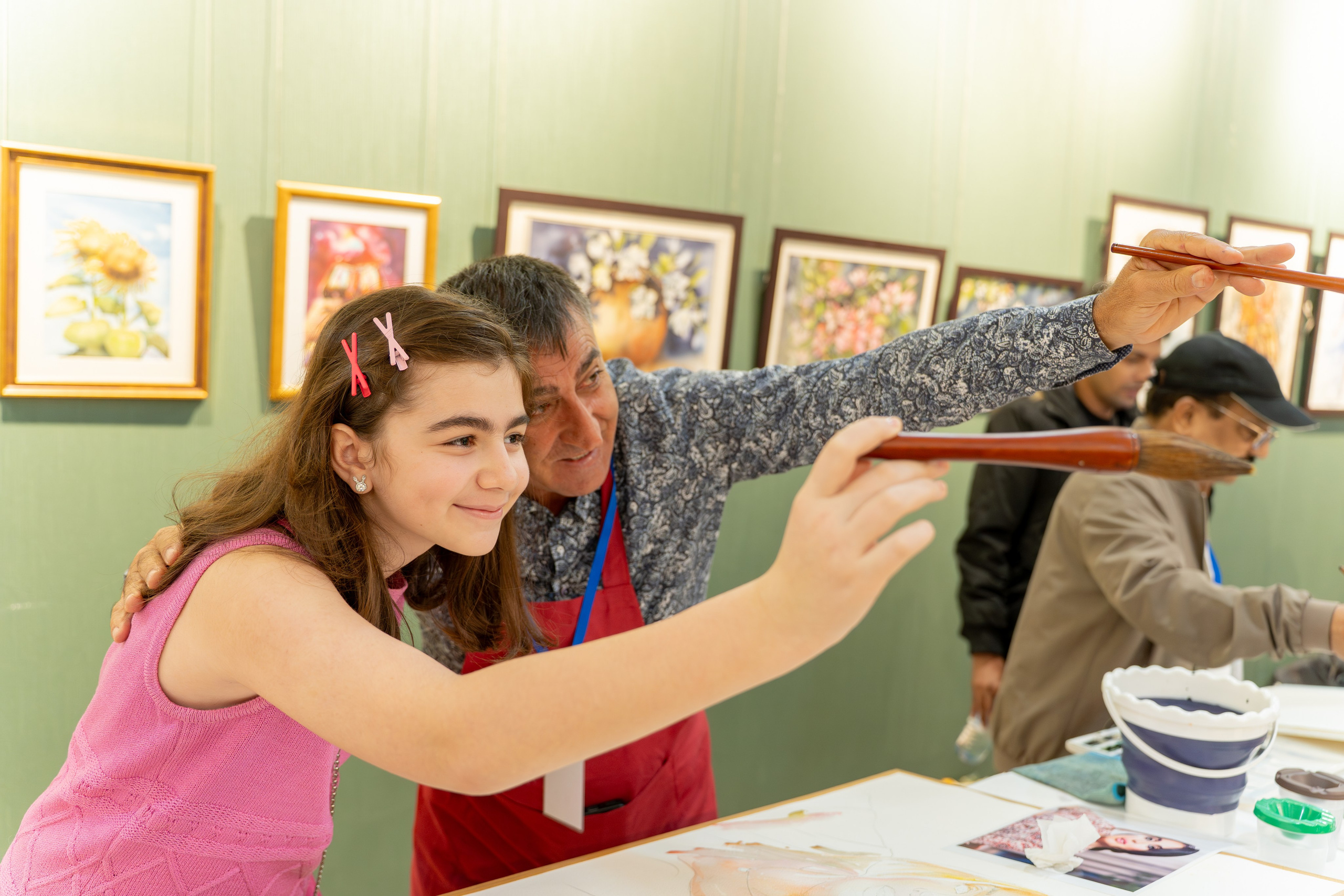 Akvarel Festivalı. Fotoqraf Vəli Məmmədov