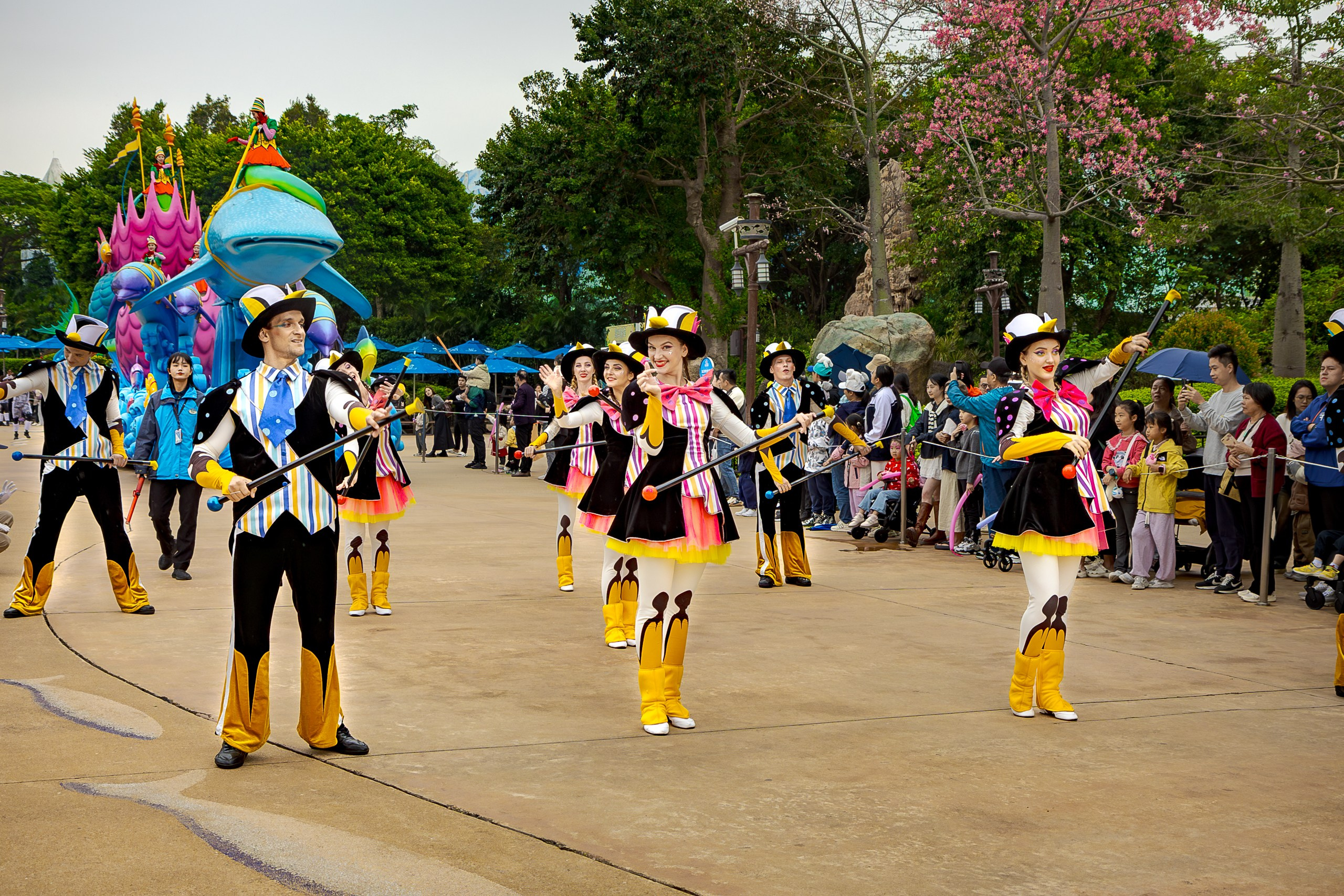 Дневной парад новогодняя версия