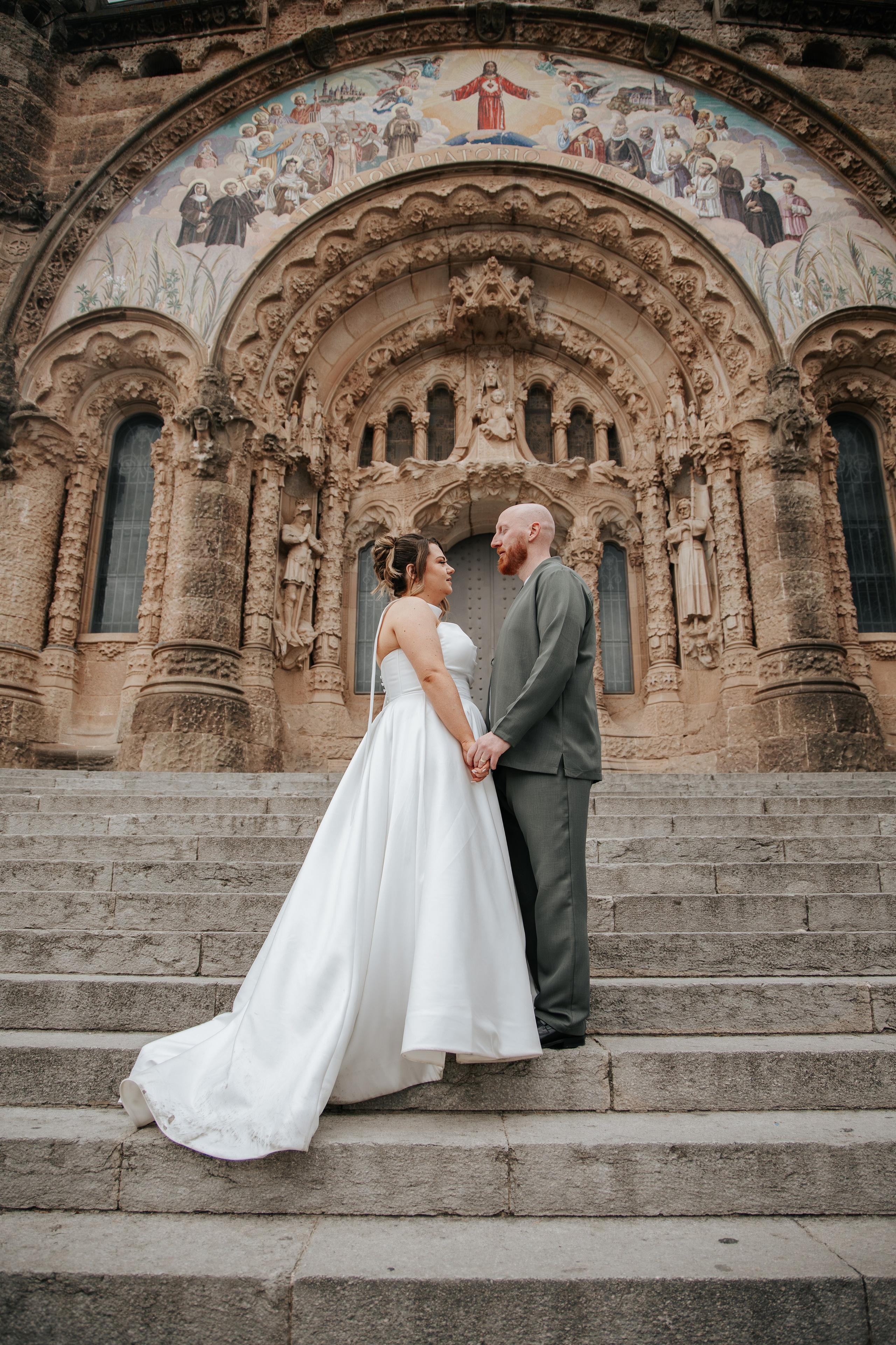 Sophie & Corey, 02/05/2026, Observatorio de Fabra, Barcelona. Fotógrafa de bodas en Girona, Costa Brava | Wedding Photographer Evgenia Gruntovaya