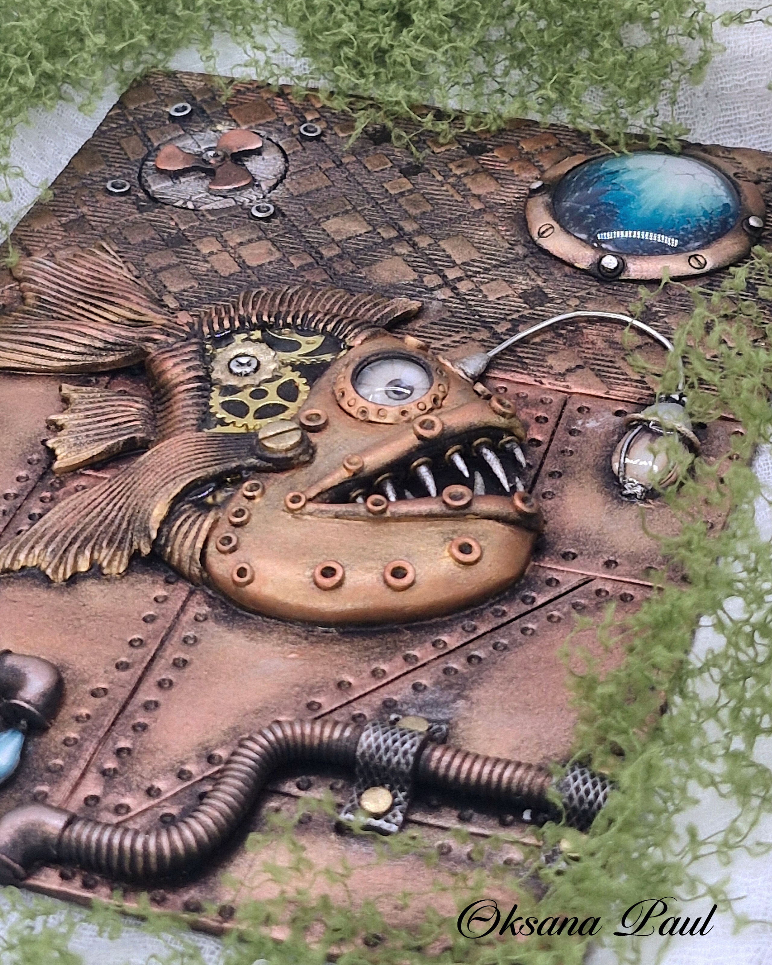Стимпанк / Steampunk ➜. Oksana Paul-Gardinen-Design Oksana Paul ✧ Art of Gardinen & Textile Design ✧ Polymer Clay Art & Handmade Creatures