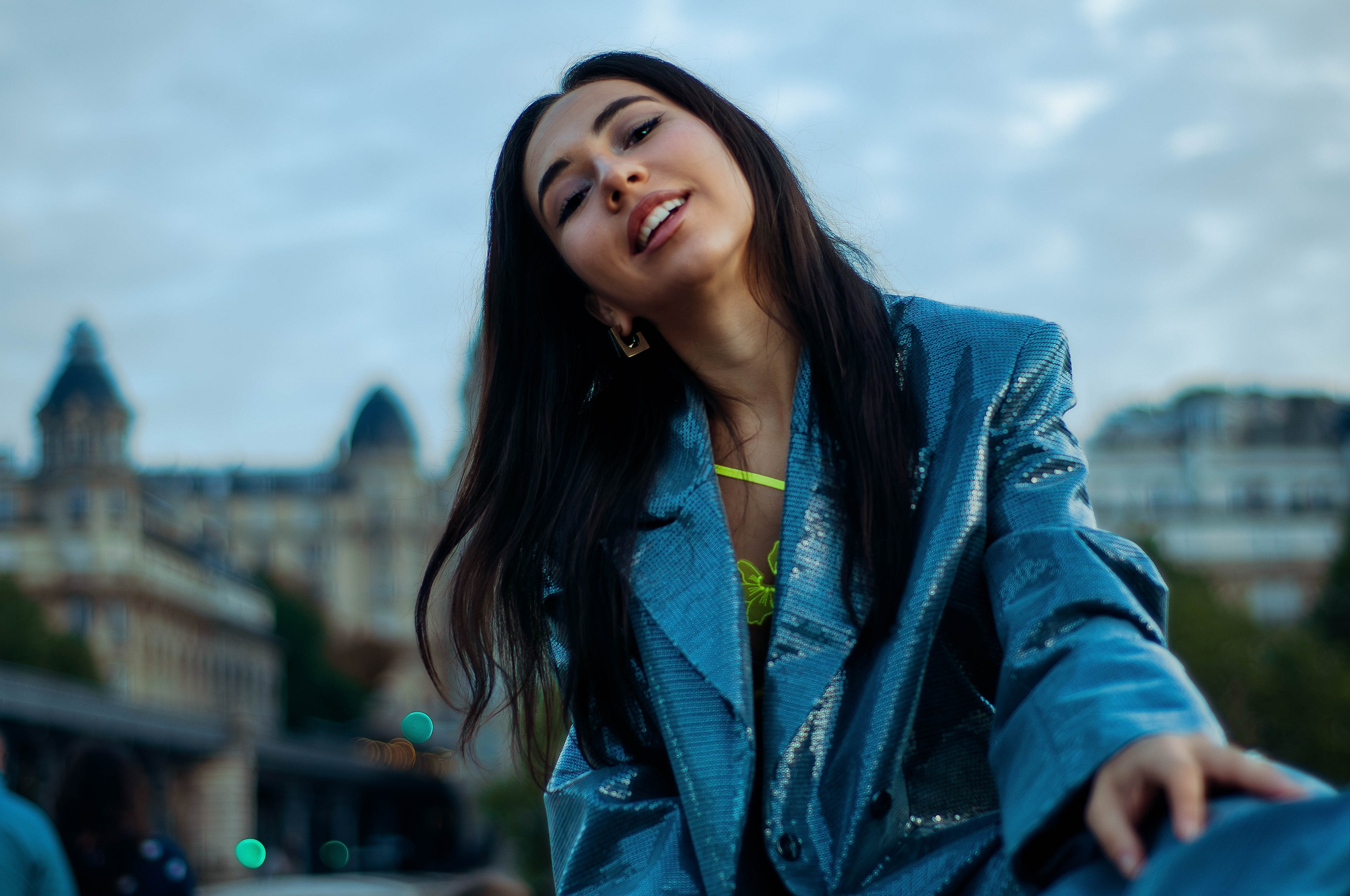 Осенняя фотосессия у Эйфелевой башни. Фотограф в Париже Полина Осипова