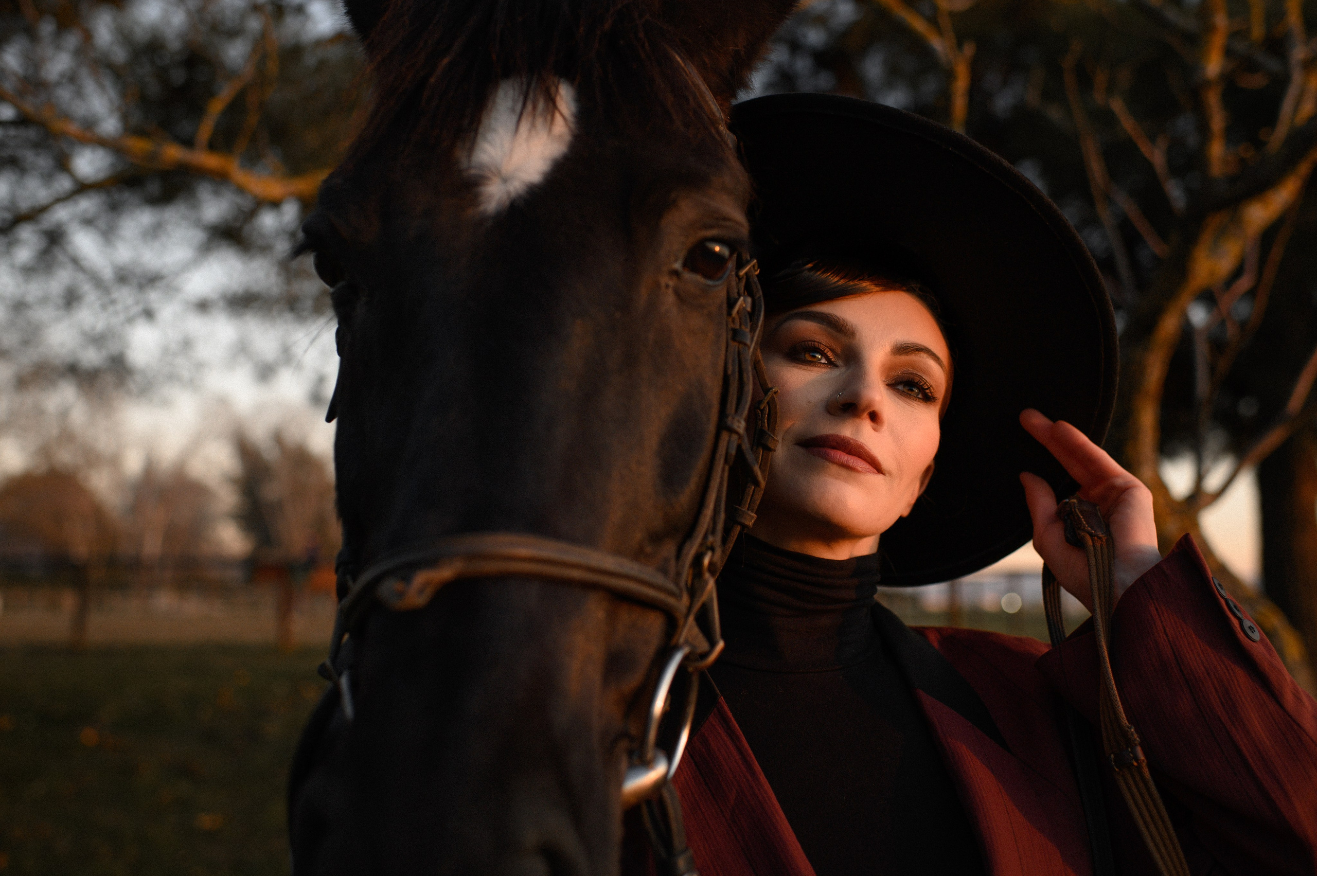 Sofia evening horse ride. Family, children, portrait, and event photography in Thessaloniki