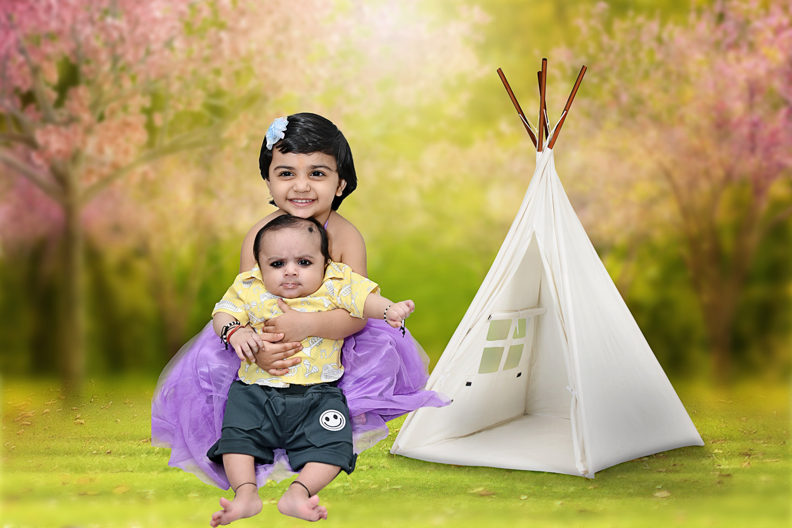 6 MONTH BABY SHOOT. “Ajay Digital Photo Studio — Capturing Timeless Wedding Moments”