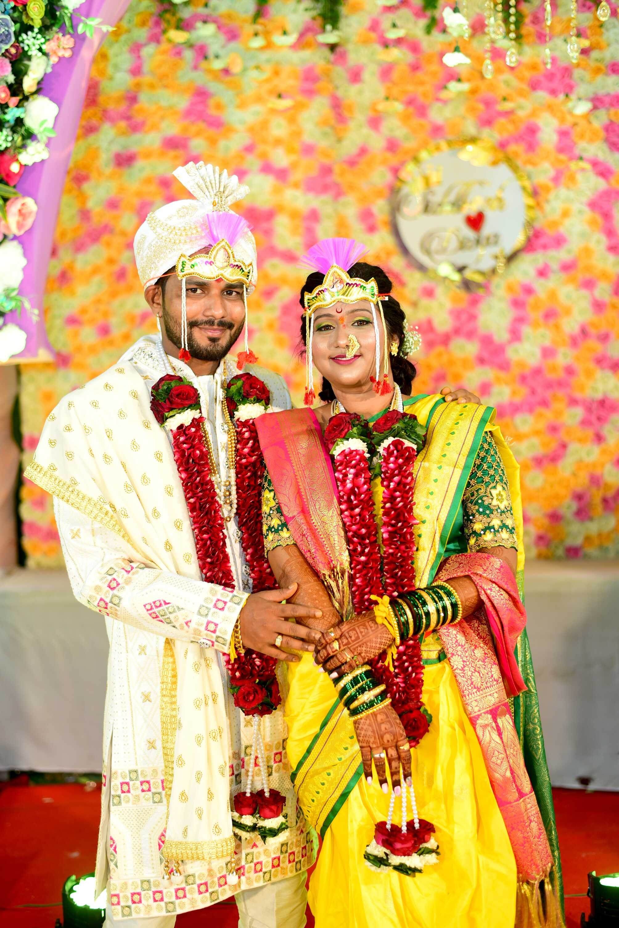Divya weds Siddhesh. “Ajay Digital Photo Studio — Capturing Timeless Wedding Moments”