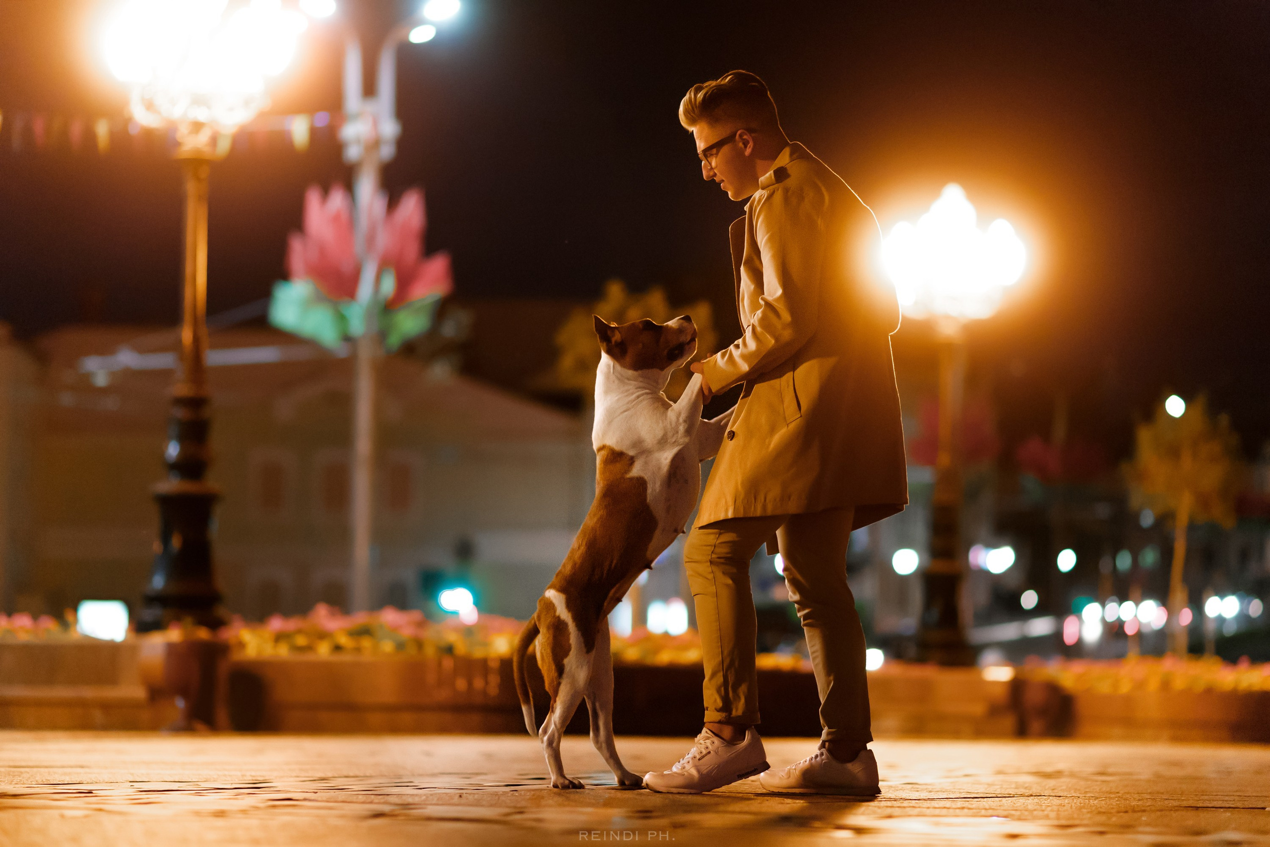 Yura & Maggie. Kaja | fotograf we Wrocławiu | ludzie i psy